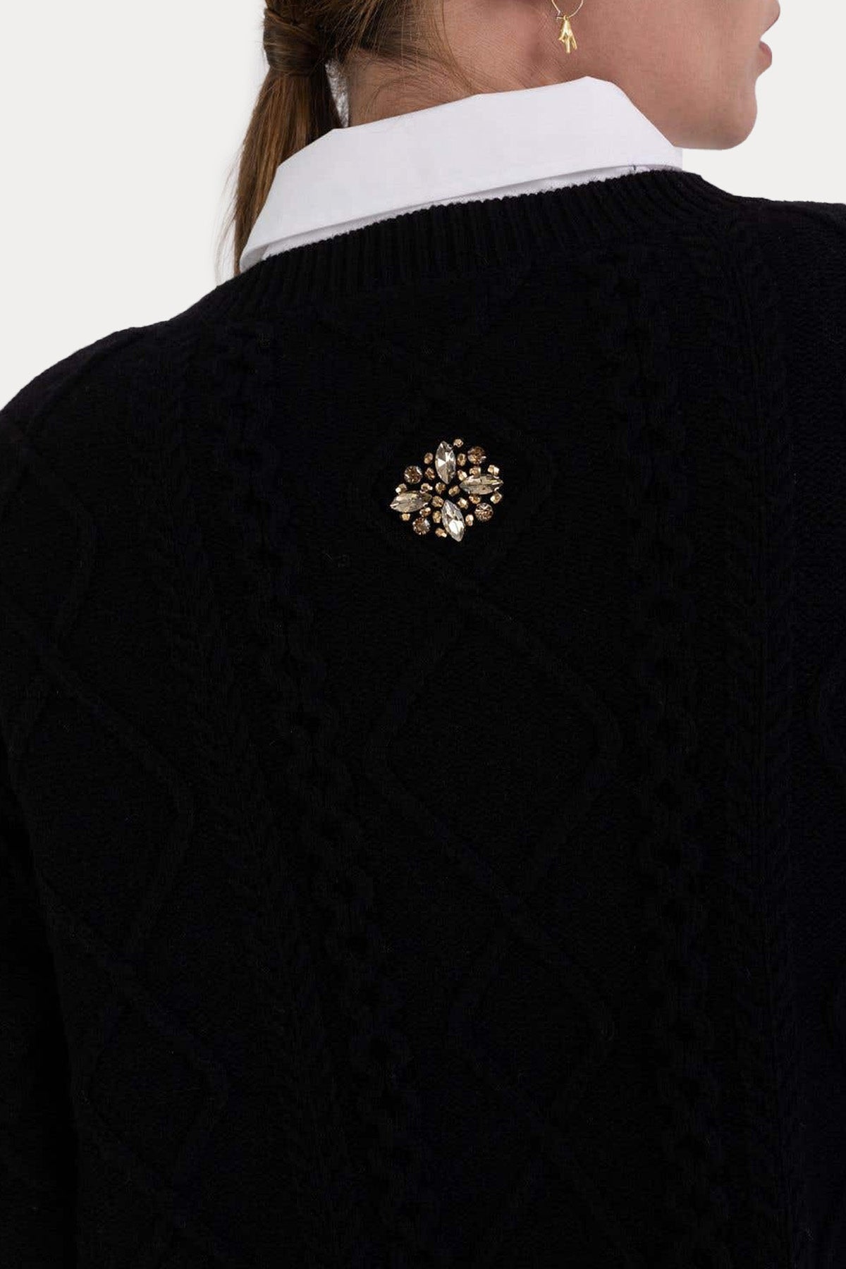 Replay Yuvarlak Yaka Örgü Yün Triko-Libas Trendy Fashion Store