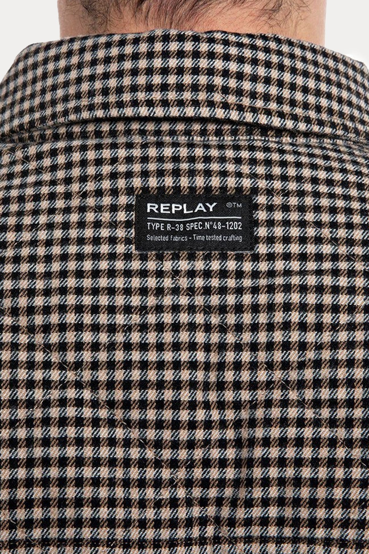 Replay Pötikareli Puffer Gömlek Ceket-Libas Trendy Fashion Store