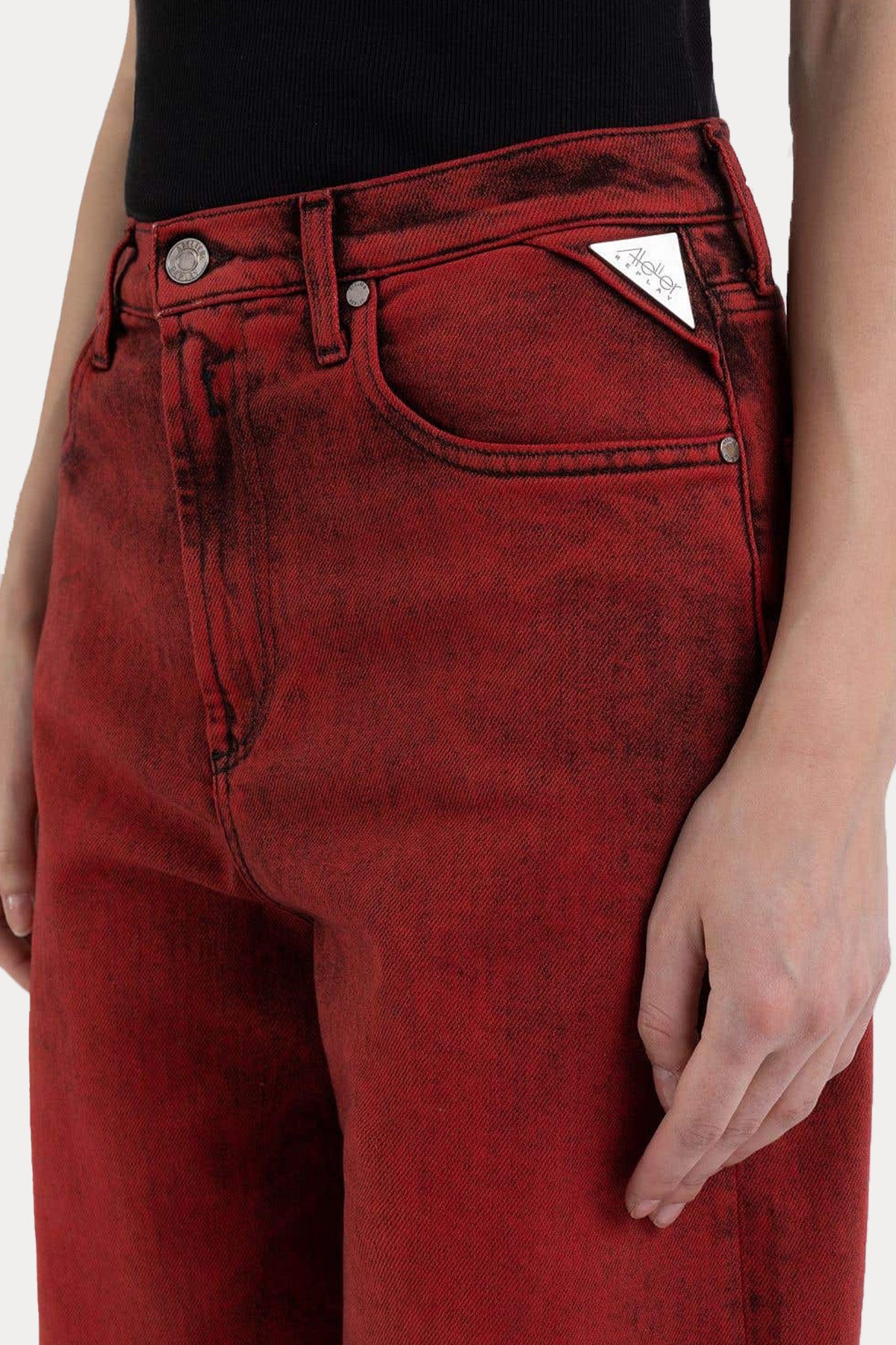 Replay Mom Fit Yıkamalı Jeans-Libas Trendy Fashion Store