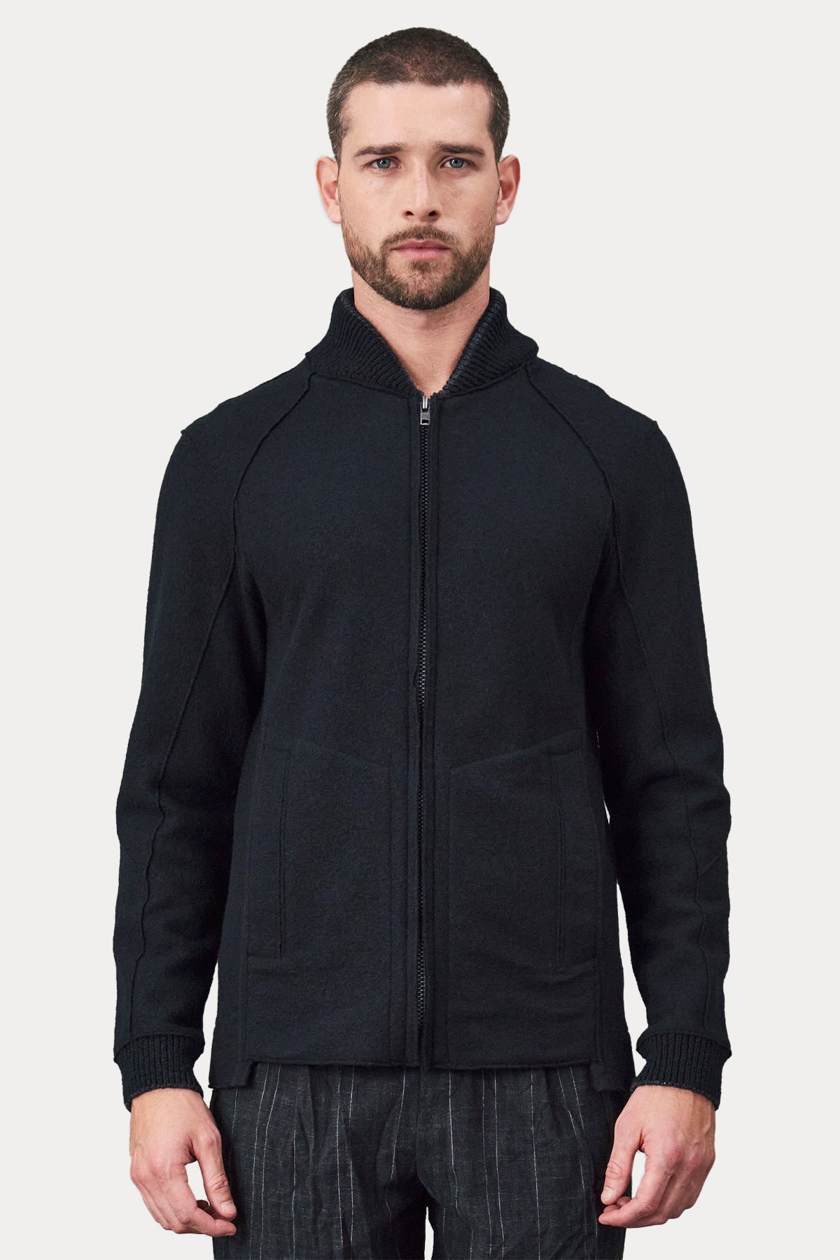 Transit Pilot Yaka Yün Ceket-Libas Trendy Fashion Store