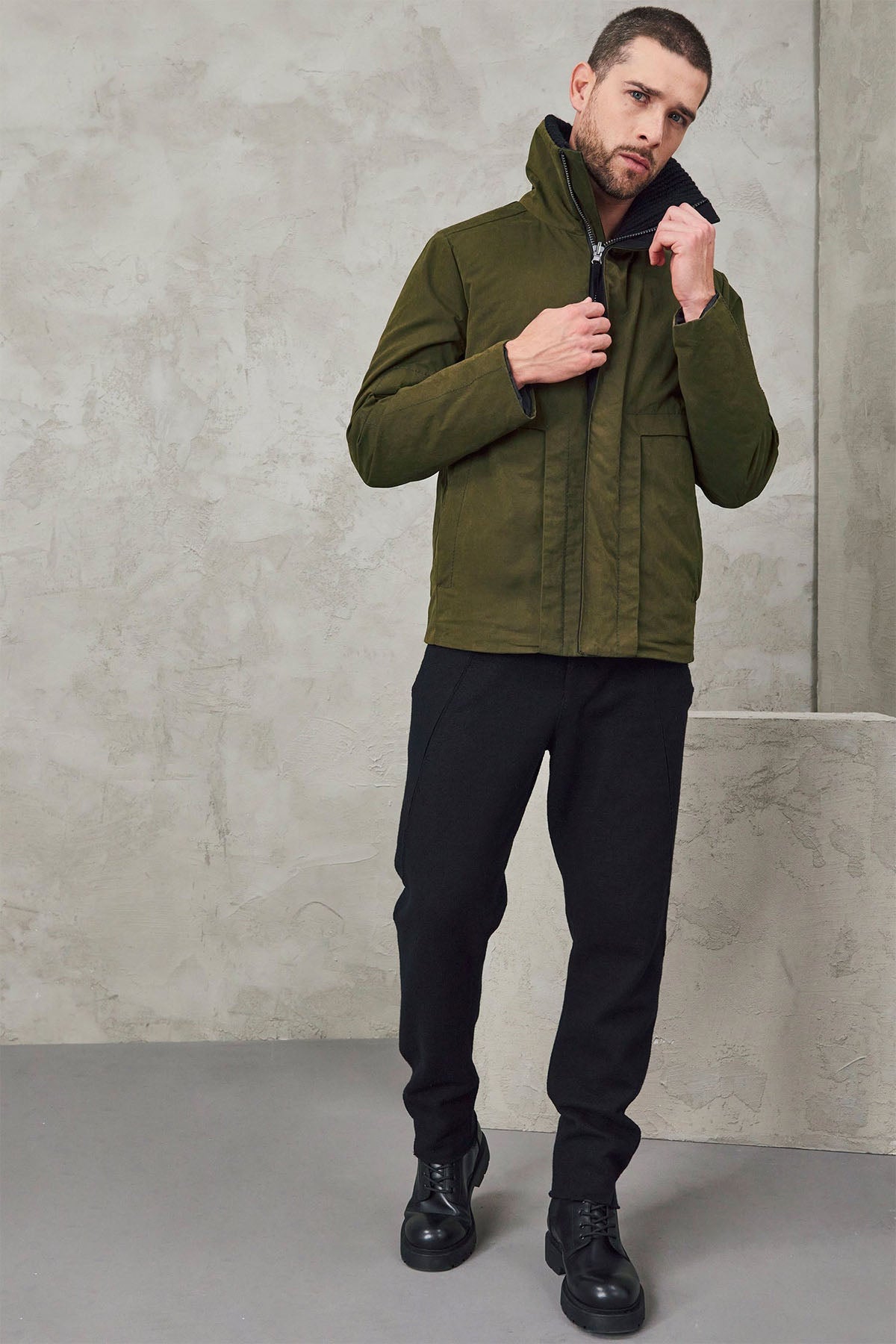 Transit Çift Taraflı İçi Dolgulu Mont-Libas Trendy Fashion Store