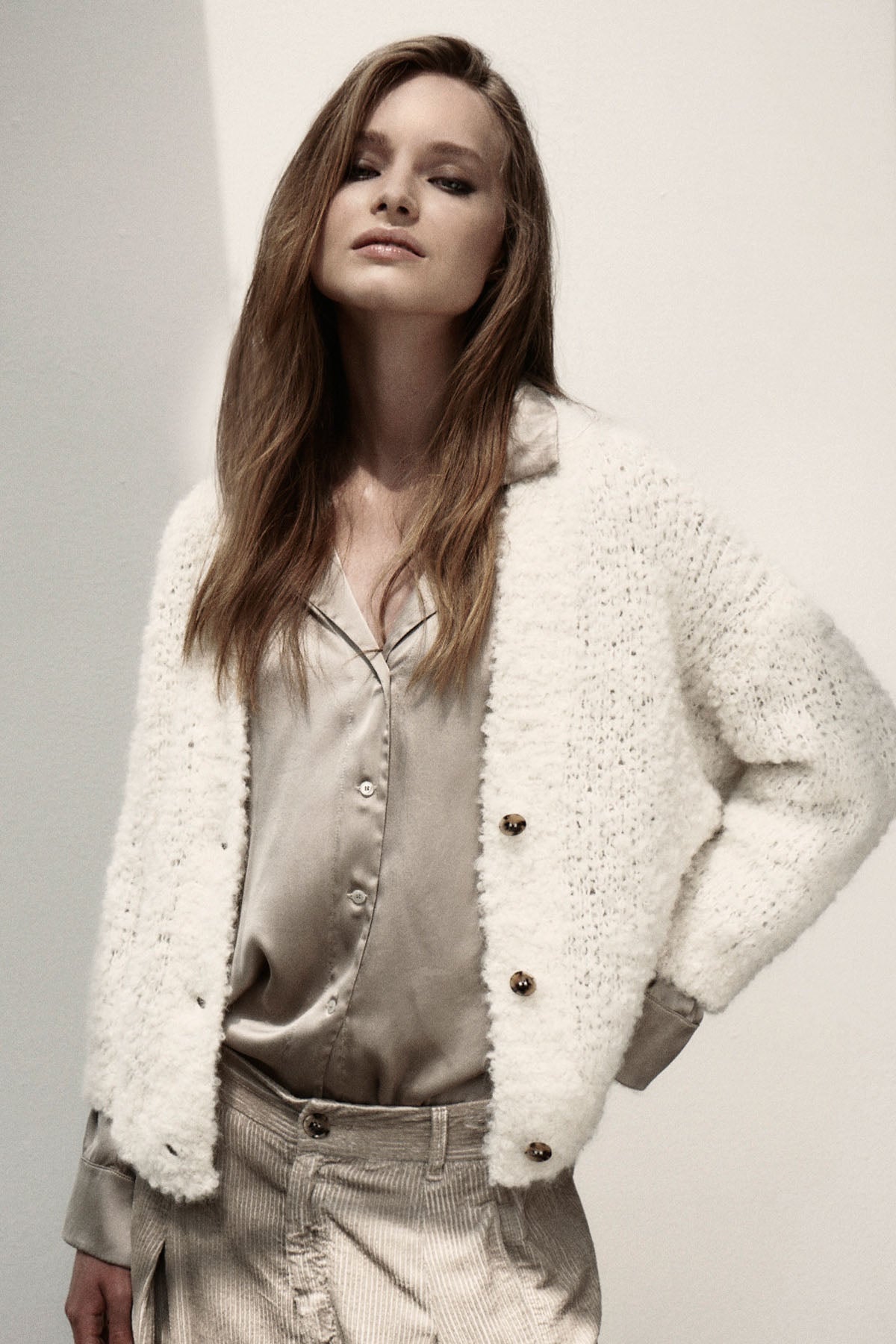 Transit Örgü Yün Triko Ceket-Libas Trendy Fashion Store