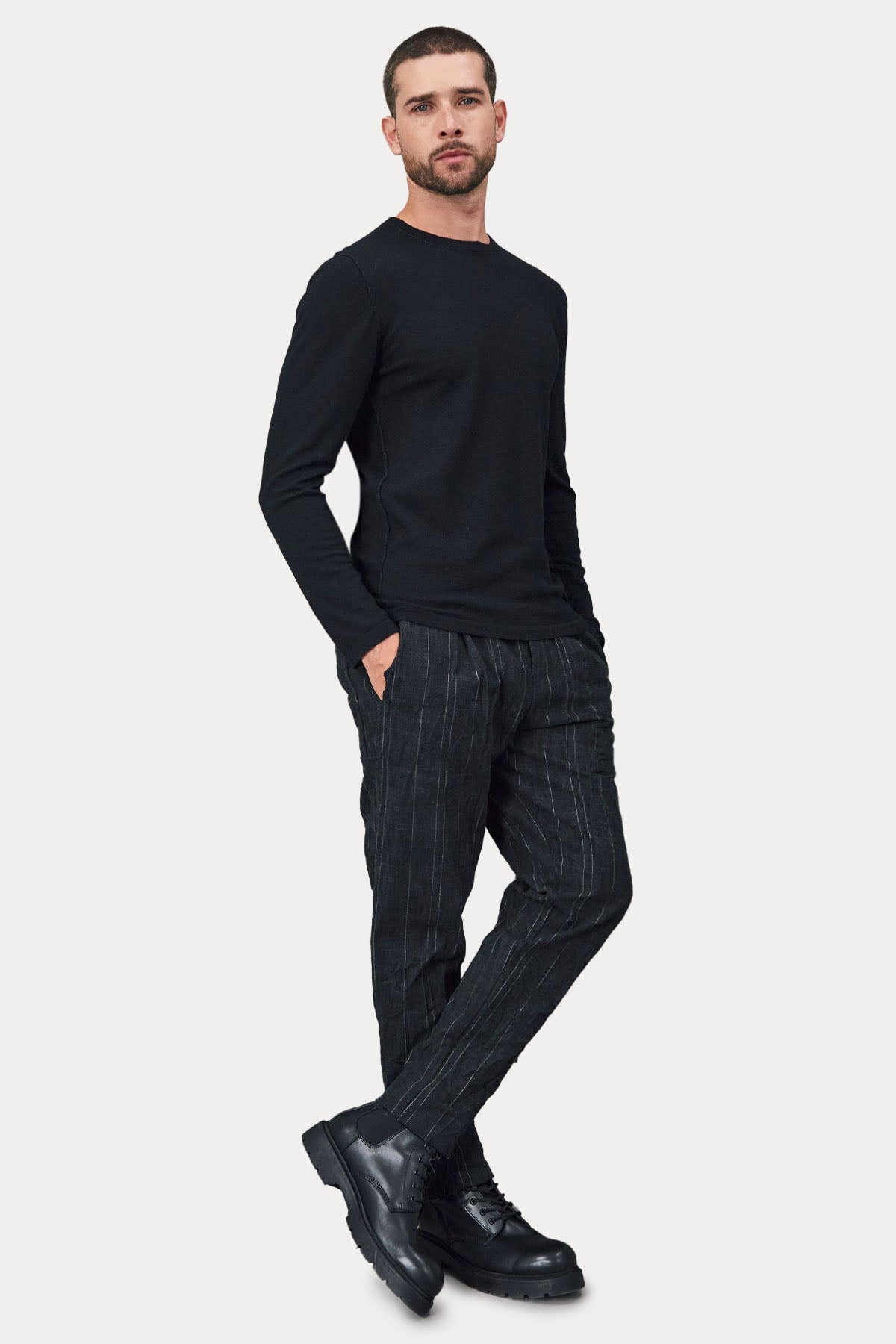 Transit Yuvarlak Yaka Yün Triko-Libas Trendy Fashion Store