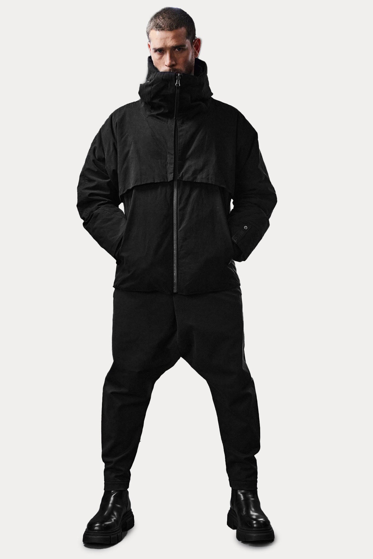 Transit Çift Taraflı Kapüşonlu Puffer Mont-Libas Trendy Fashion Store