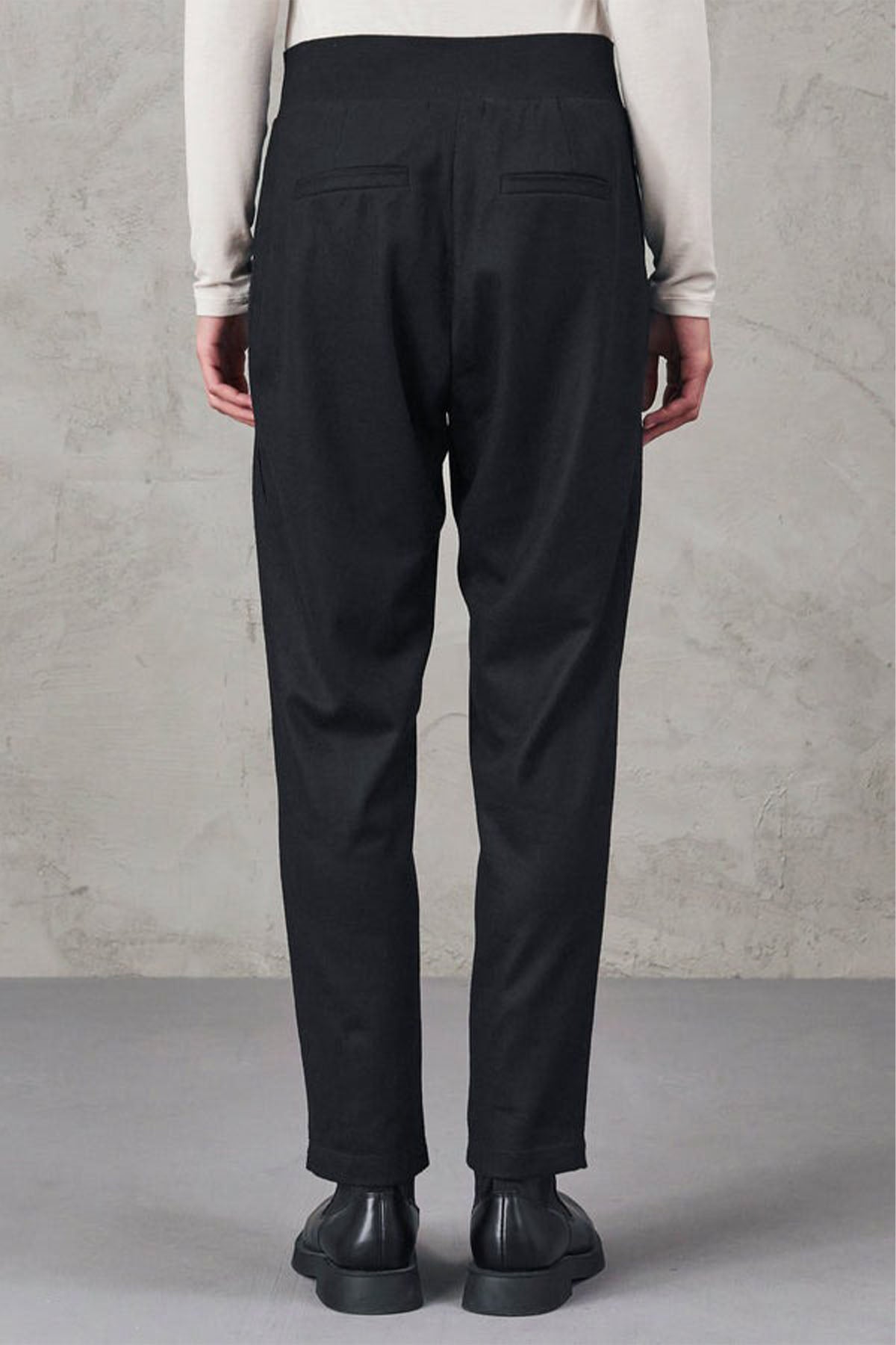 Transit Beli Lastikli Yandan Cepli Yün Pantolon-Libas Trendy Fashion Store