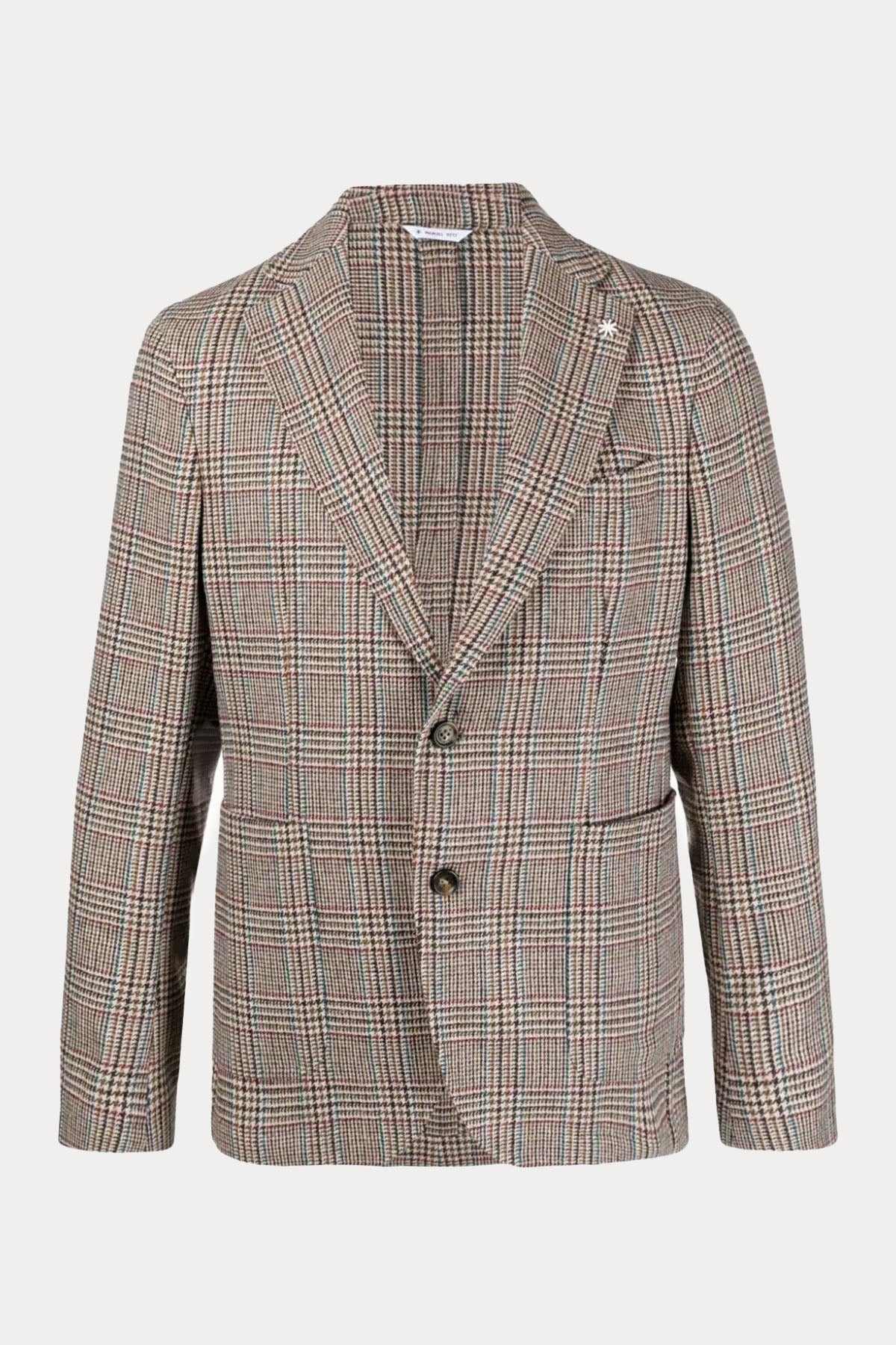 Manuel Ritz Ekoseli Yün Ceket-Libas Trendy Fashion Store