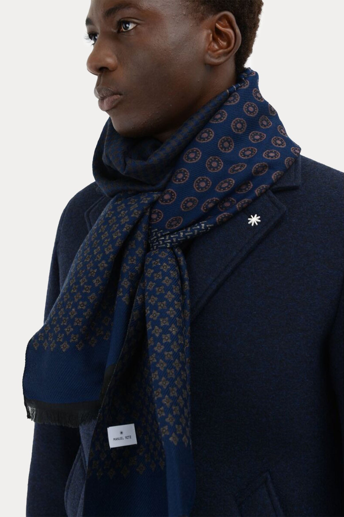 Manuel Ritz Desenli Atkı-Libas Trendy Fashion Store