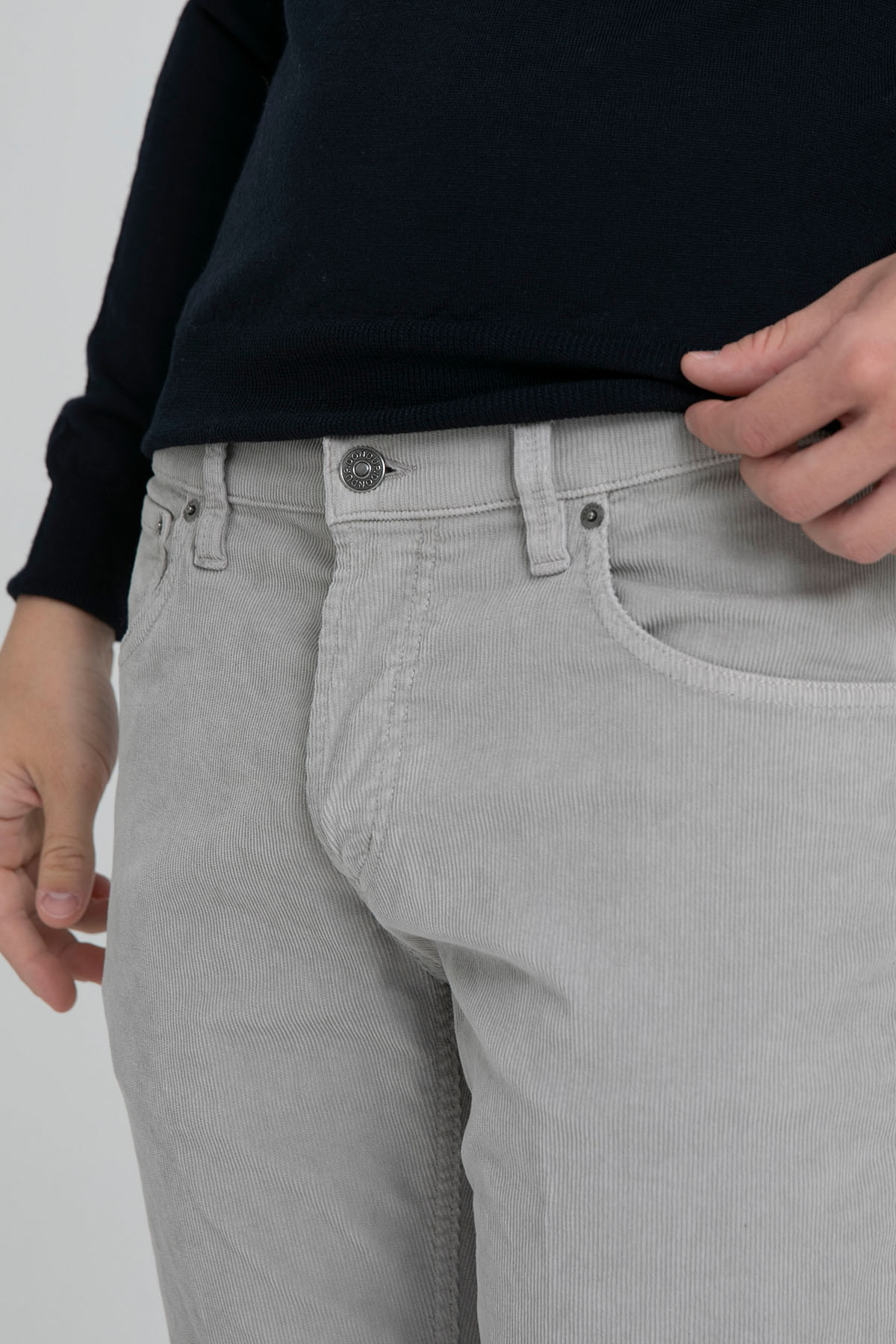 Dondup Fitilli Kadife Pantolon-Libas Trendy Fashion Store