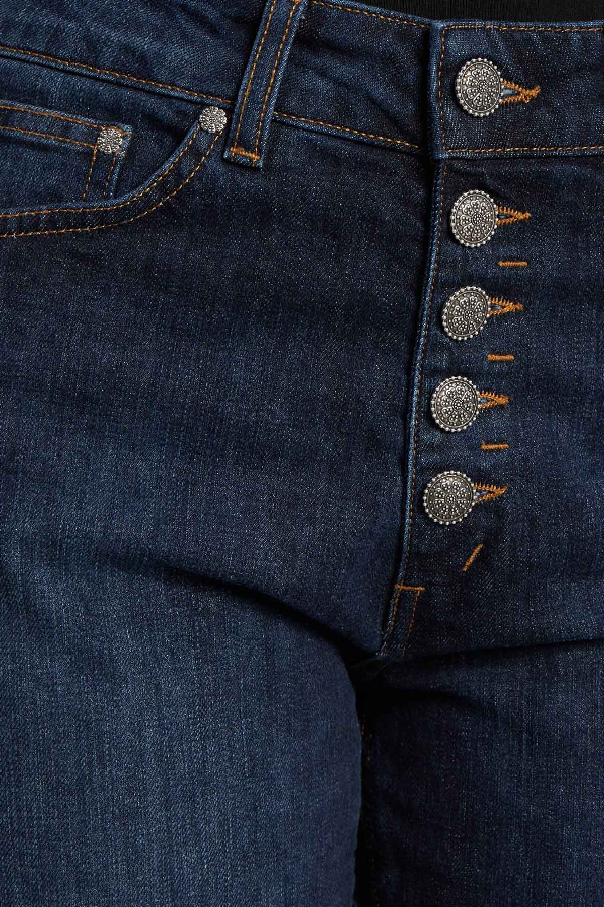 Dondup Koons Loose Fit Yüksek Bel Jeans-Libas Trendy Fashion Store