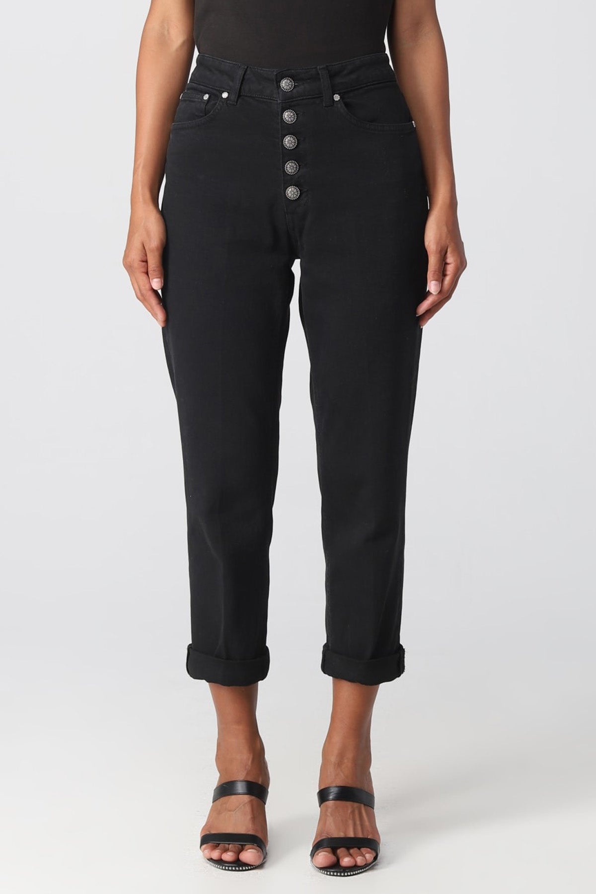 Dondup Koons Loose Fit Yüksek Bel Jeans-Libas Trendy Fashion Store
