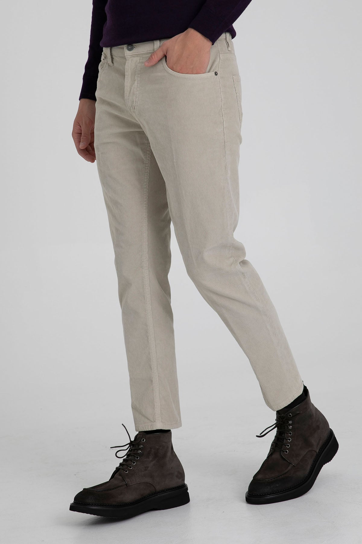 Dondup Fitilli Kadife Pantolon-Libas Trendy Fashion Store