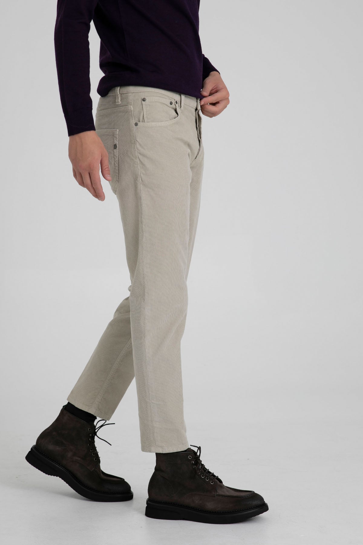 Dondup Fitilli Kadife Pantolon-Libas Trendy Fashion Store