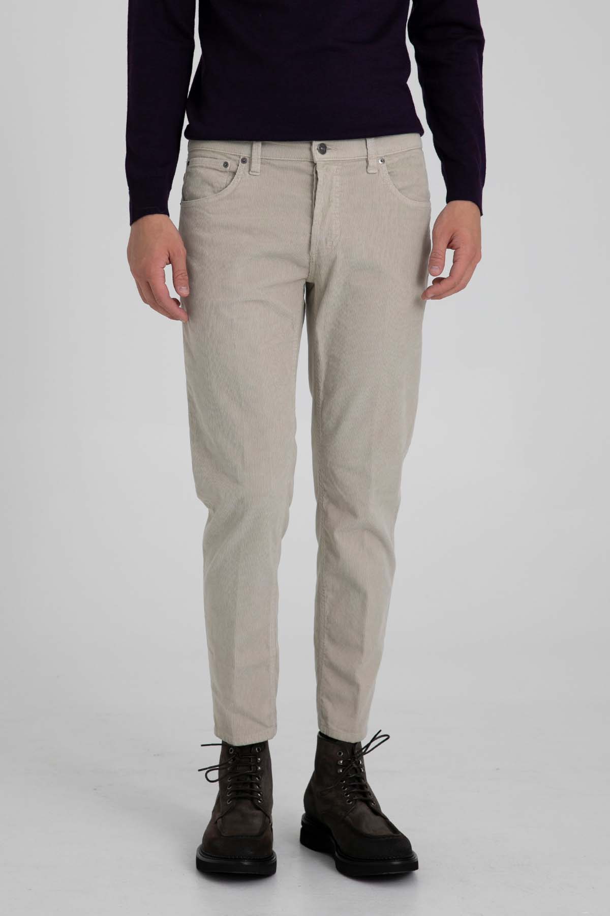 Dondup Fitilli Kadife Pantolon-Libas Trendy Fashion Store