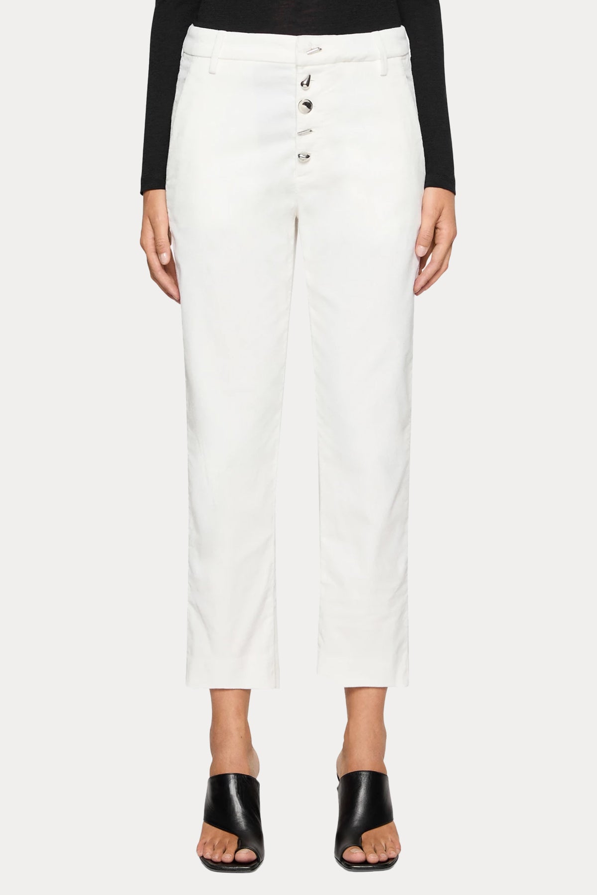 Dondup Loose Fit İnce Fitilli Kadife Pantolon-Libas Trendy Fashion Store