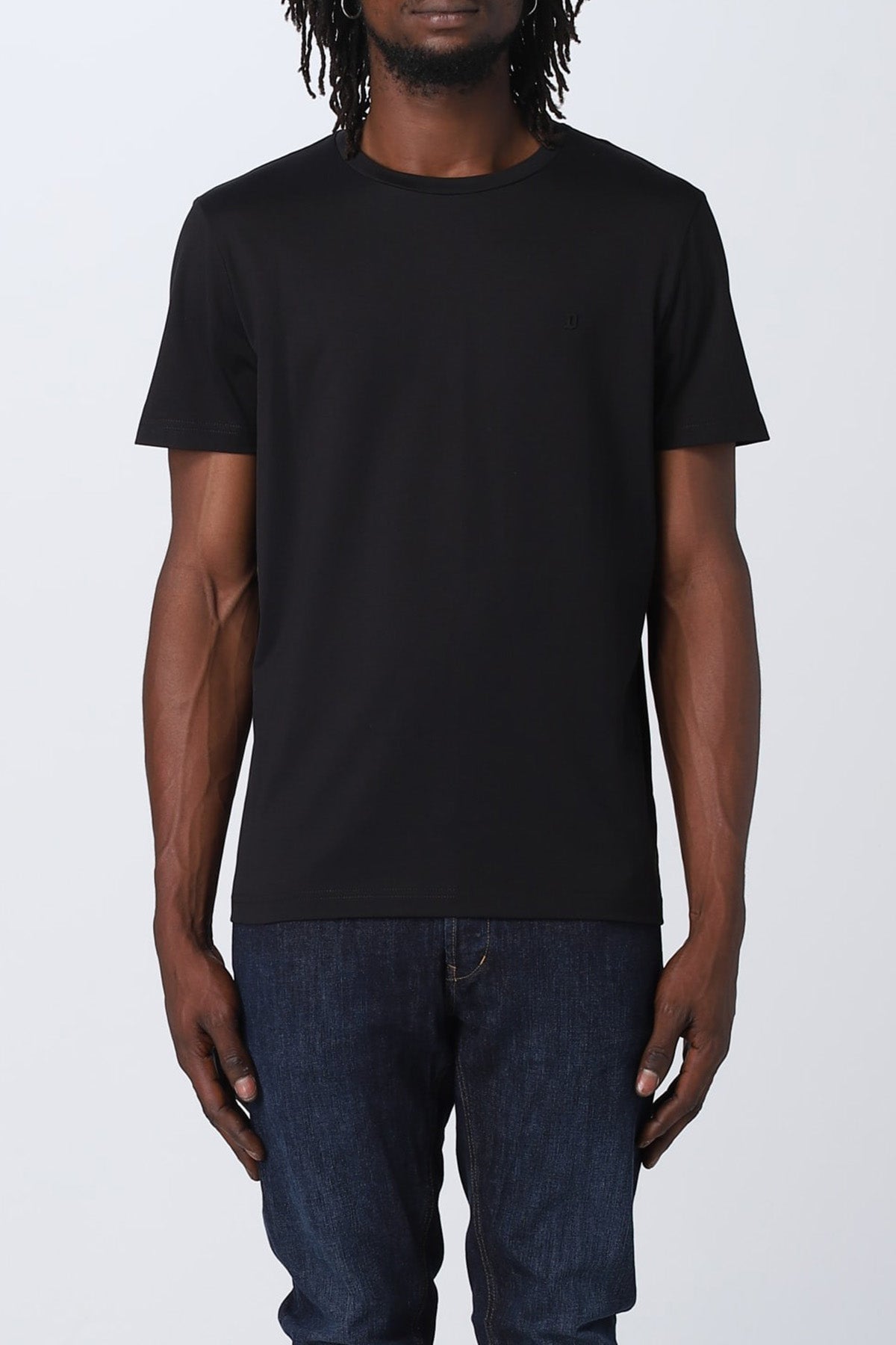 Dondup Yuvarlak Yaka Logolu T-shirt-Libas Trendy Fashion Store
