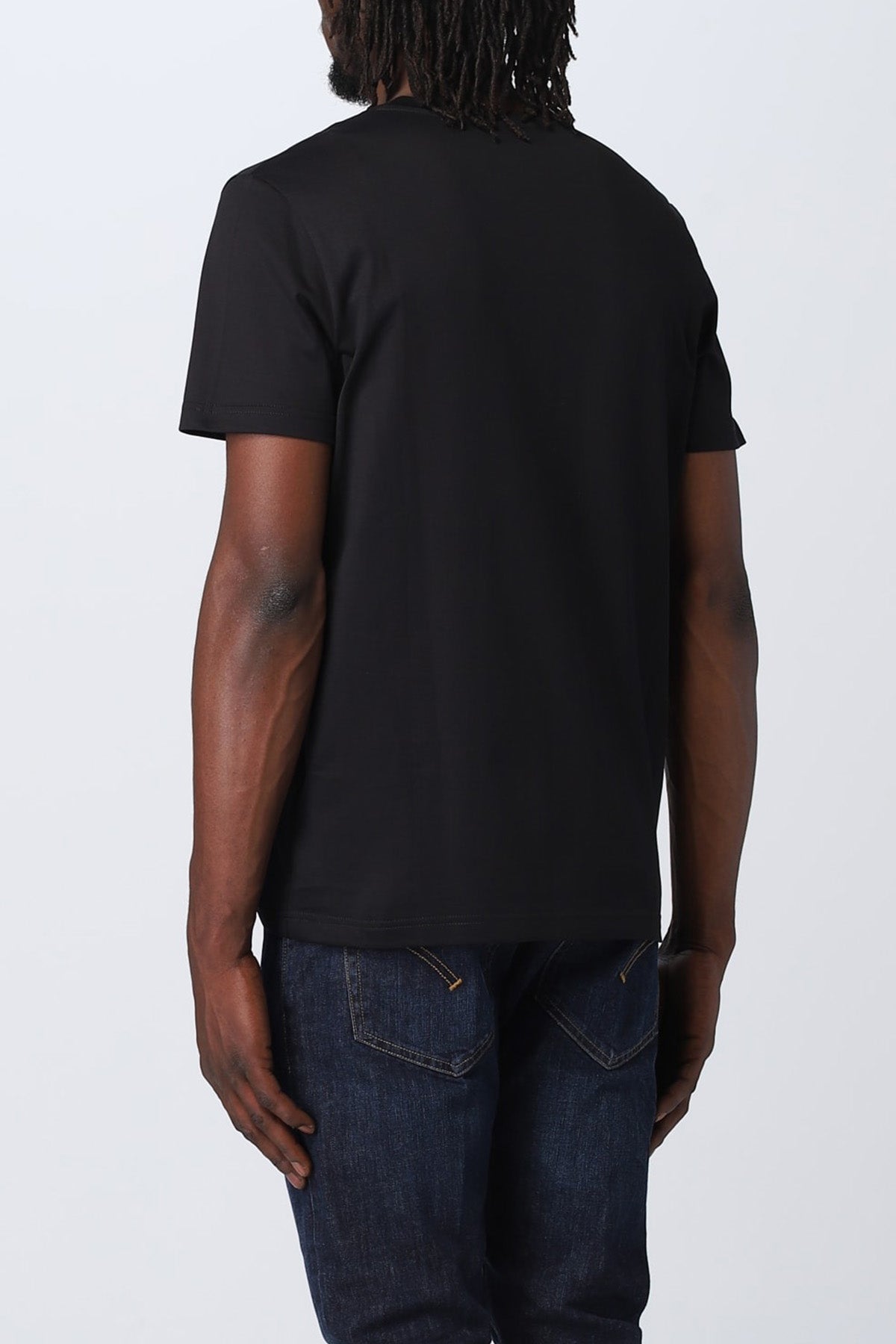 Dondup Yuvarlak Yaka Logolu T-shirt-Libas Trendy Fashion Store