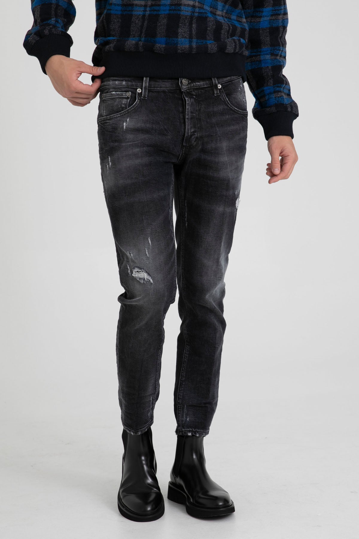 Dondup Brighton Carrot Fit Jeans-Libas Trendy Fashion Store