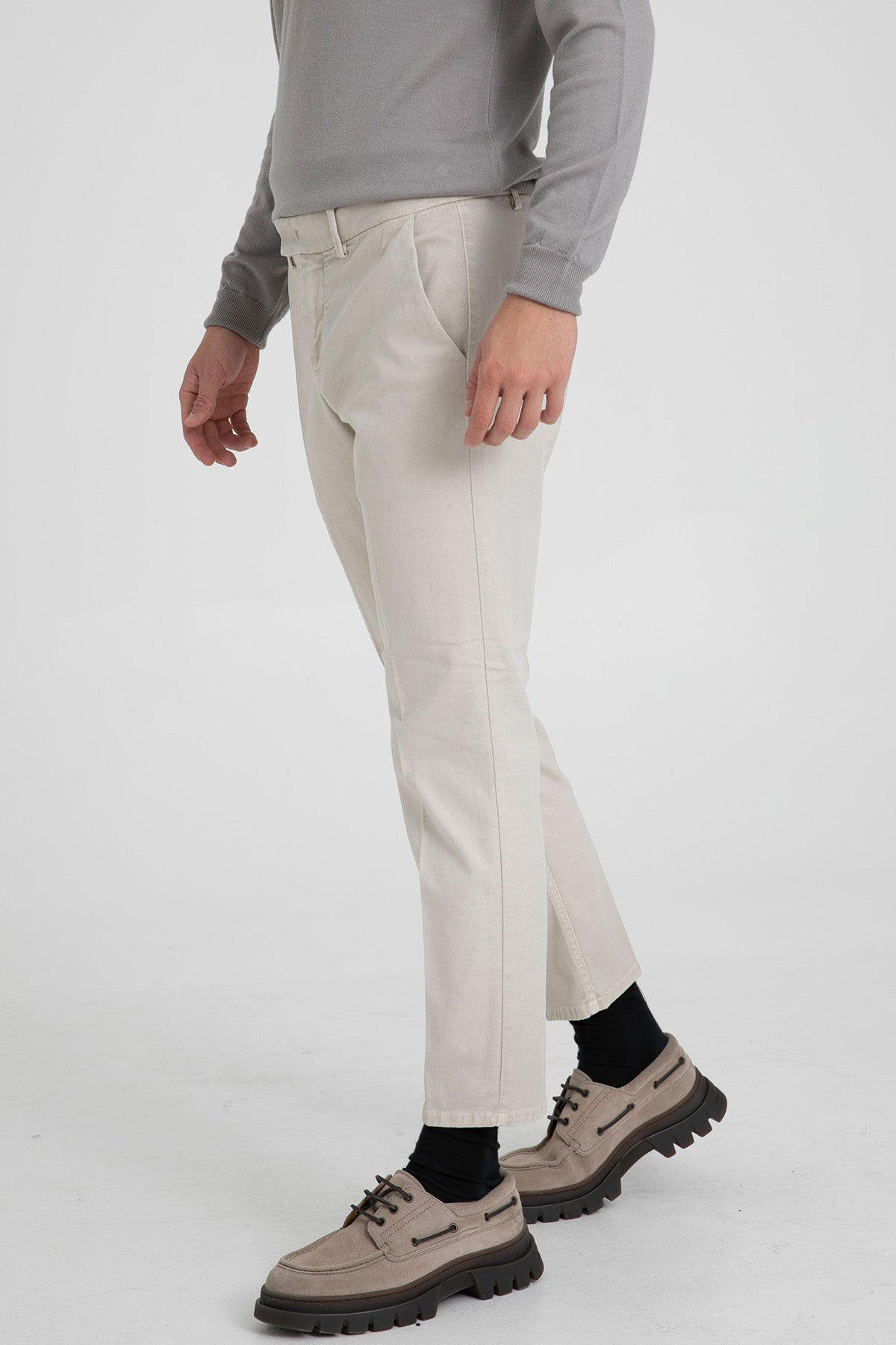 Dondup Slim Fit Yandan Cepli Pantolon-Libas Trendy Fashion Store