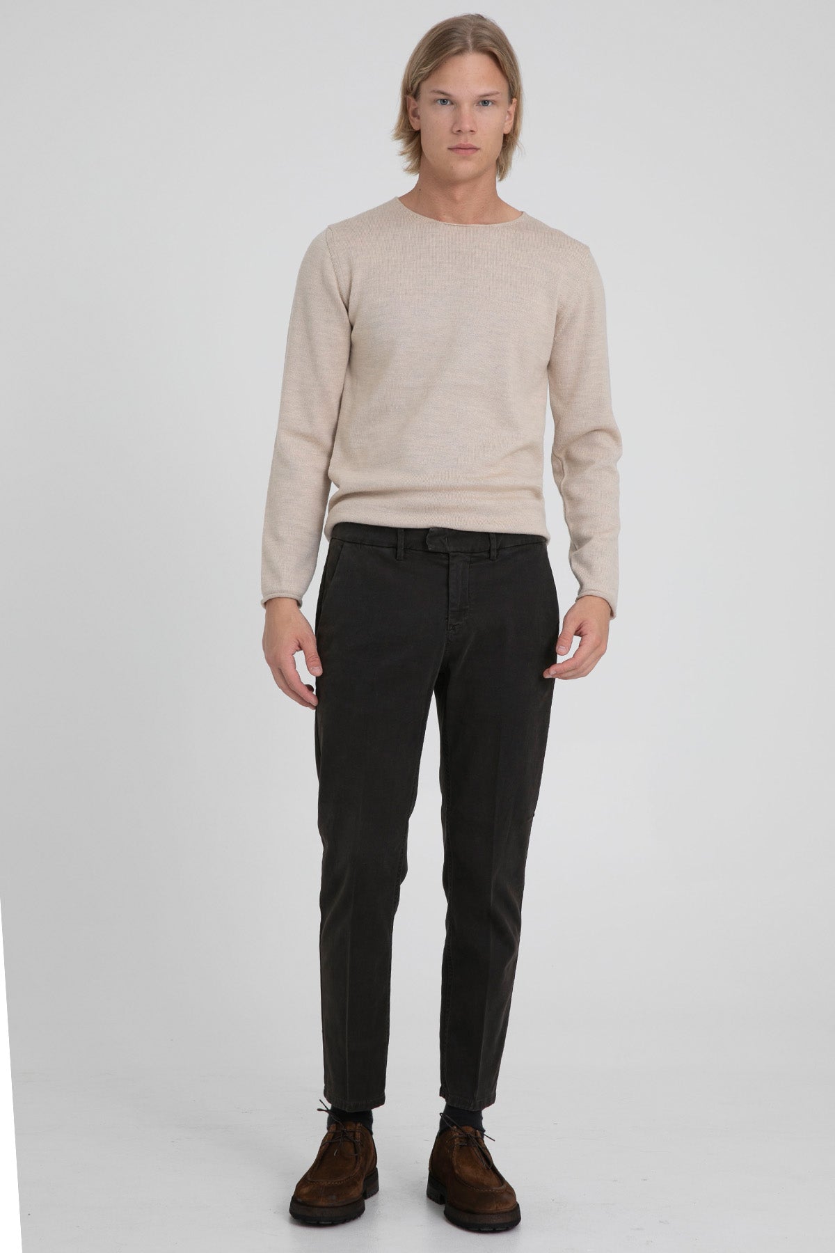 Dondup Slim Fit Yandan Cepli Slim Fit Pantolon-Libas Trendy Fashion Store