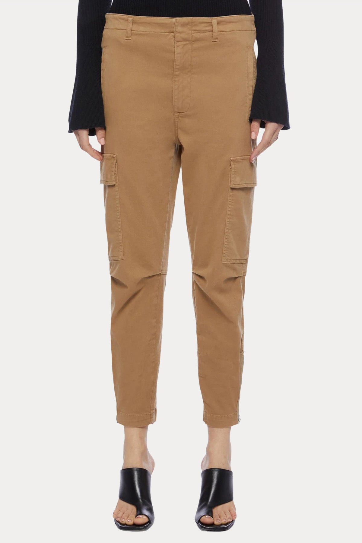 Dondup Regular Fit Paçası Fermuarlı Kargo Pantolon-Libas Trendy Fashion Store