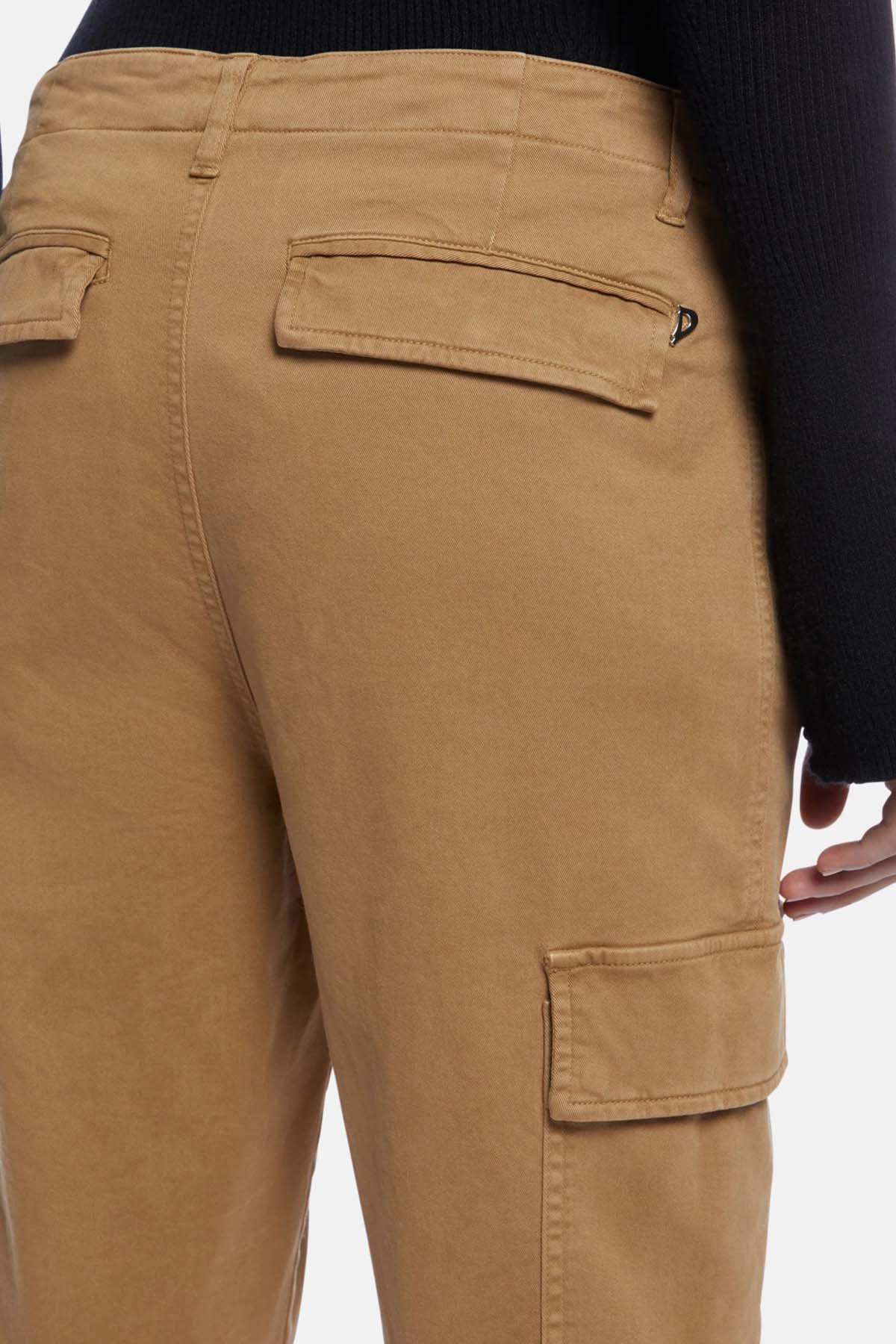 Dondup Regular Fit Paçası Fermuarlı Kargo Pantolon-Libas Trendy Fashion Store