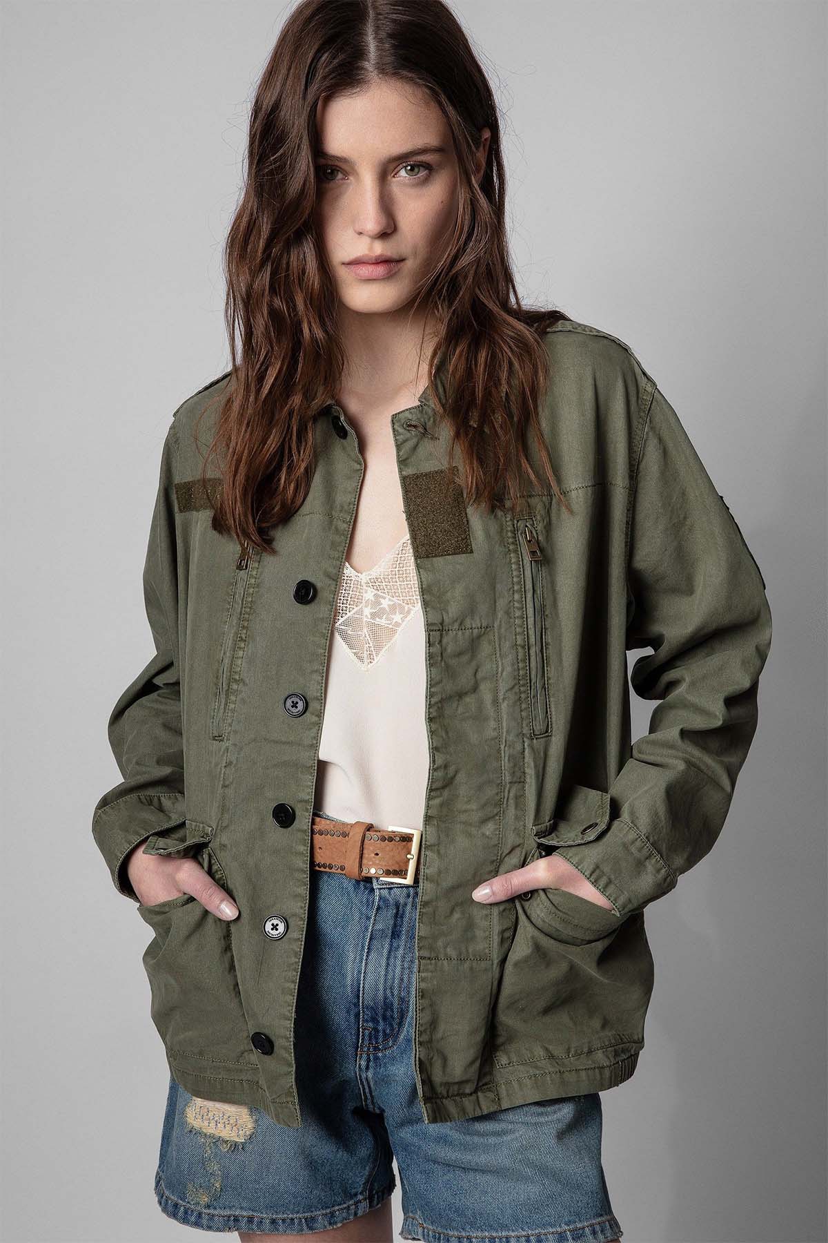 Zadig & Voltaire Cep Detaylı İnce Ceket-Libas Trendy Fashion Store