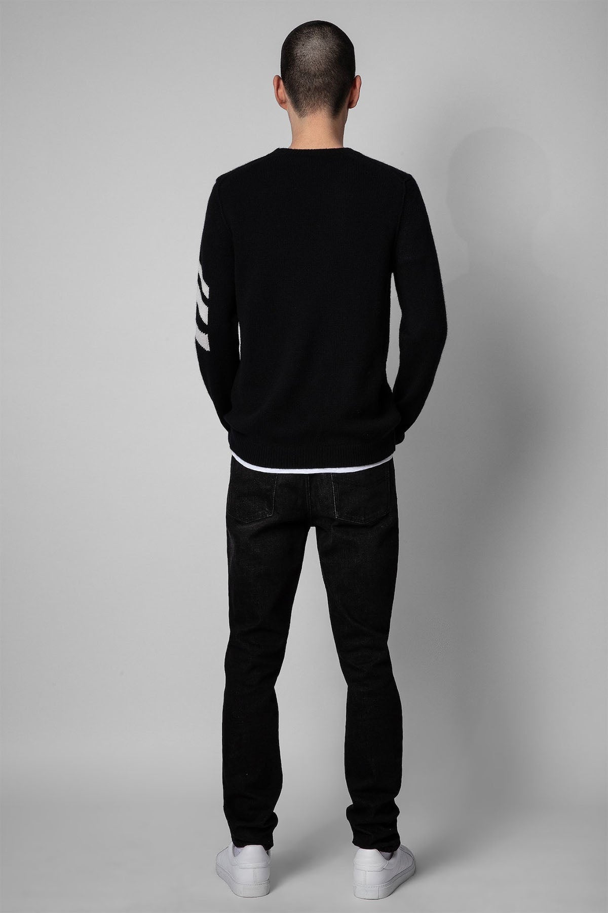 Zadig & Voltaire Yuvarlak Yaka Örgü Kaşmir Triko-Libas Trendy Fashion Store