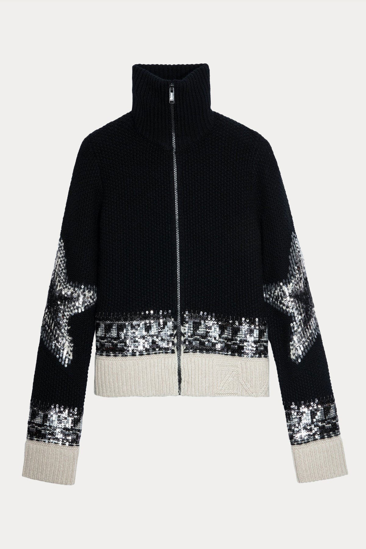 Zadig & Voltaire Unisex Kaşmir Örgü Triko Ceket-Libas Trendy Fashion Store