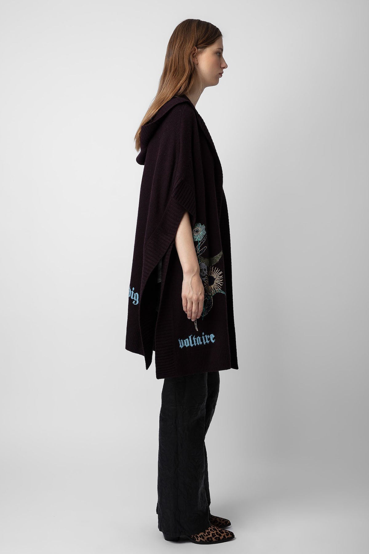 Zadig & Voltaire Geniş Kesim Kapüşonlu Kaşmir Yelek-Libas Trendy Fashion Store