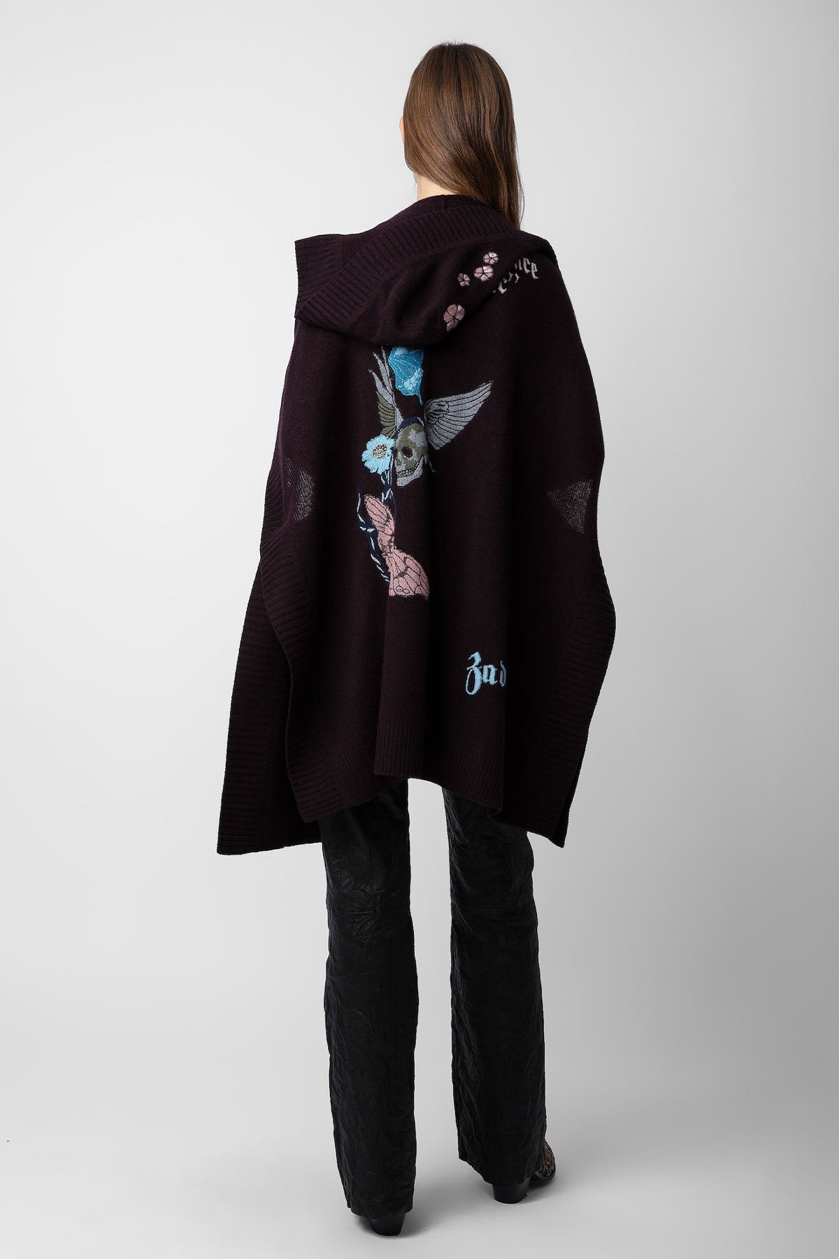 Zadig & Voltaire Geniş Kesim Kapüşonlu Kaşmir Yelek-Libas Trendy Fashion Store