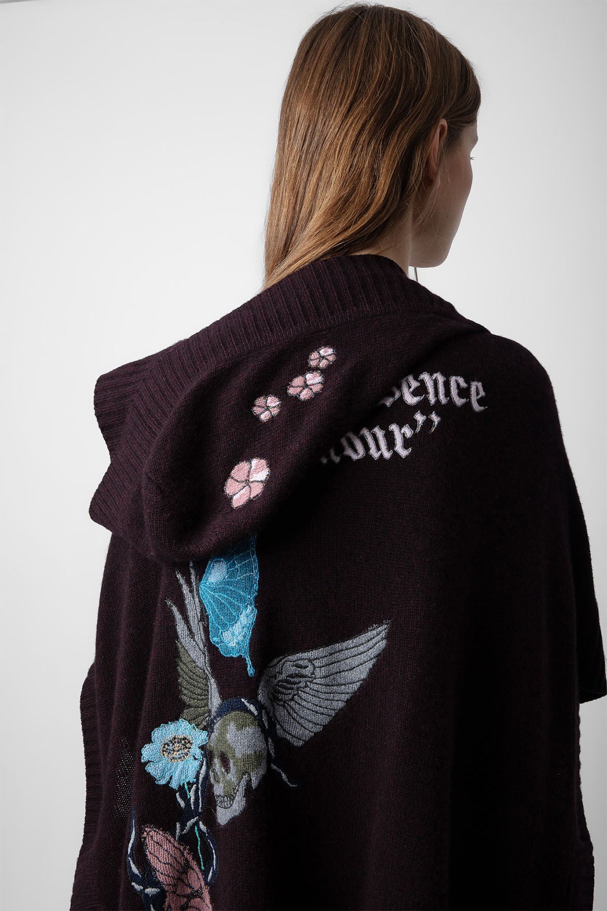 Zadig & Voltaire Geniş Kesim Kapüşonlu Kaşmir Yelek-Libas Trendy Fashion Store