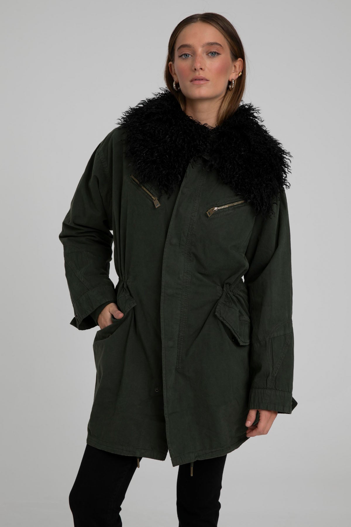 Zadig & Voltaire Demonte Puffer İç Ceketli Kaban-Libas Trendy Fashion Store