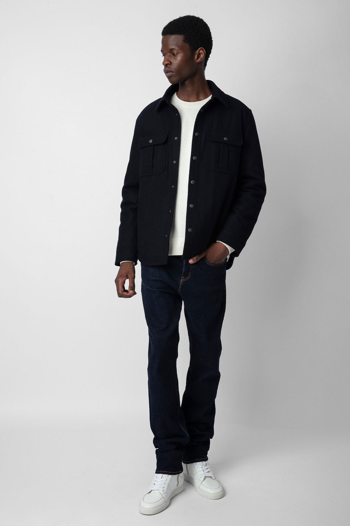 Zadig & Voltaire Unisex Puffer Yün Ceket Mont-Libas Trendy Fashion Store