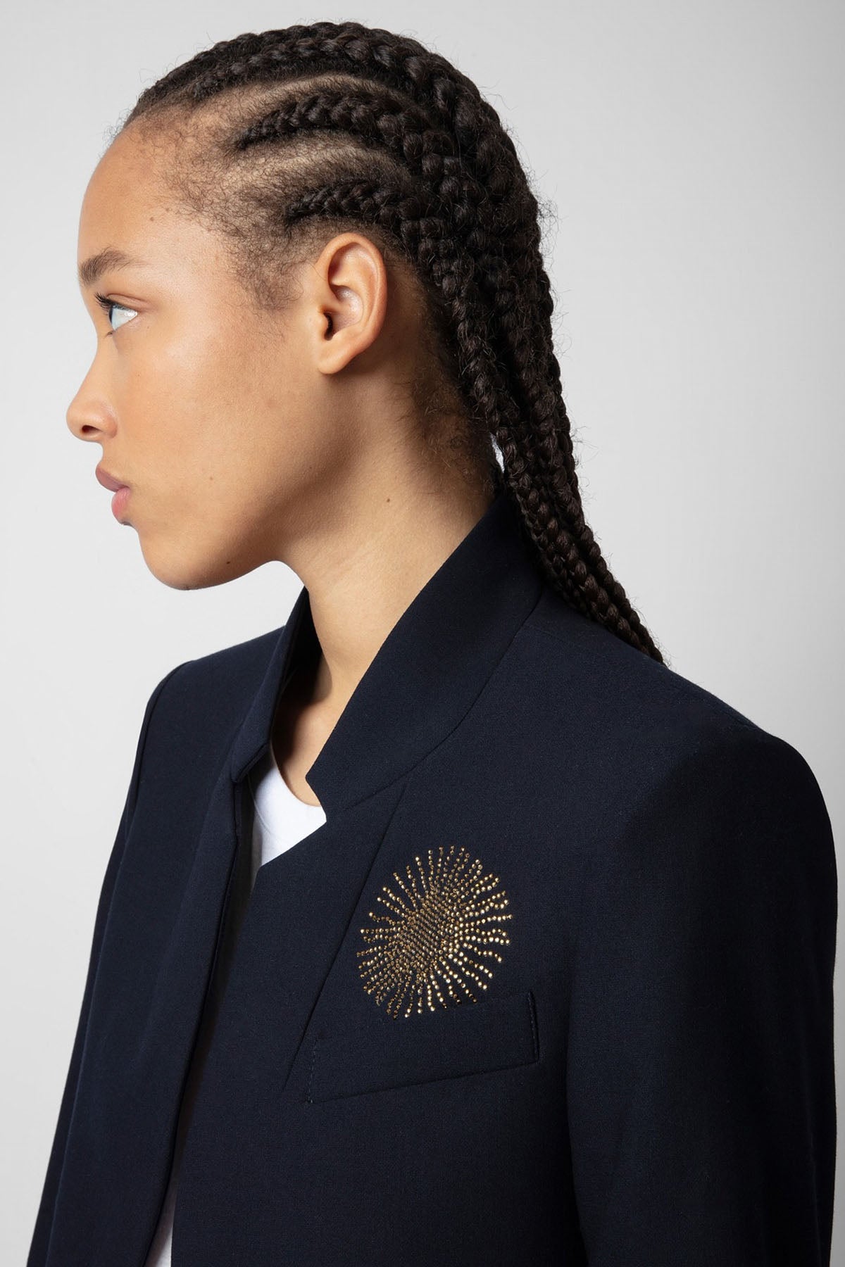 Zadig & Voltaire Hakim Dik Yaka Logolu Blazer Ceket-Libas Trendy Fashion Store