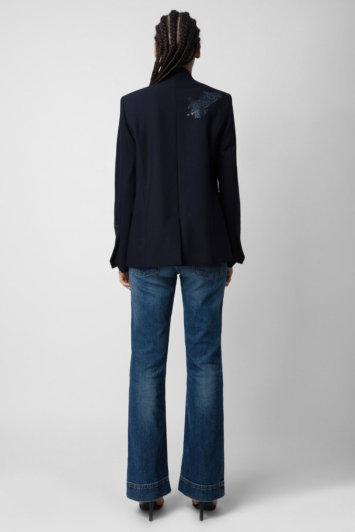 Zadig & Voltaire Hakim Dik Yaka Logolu Blazer Ceket-Libas Trendy Fashion Store