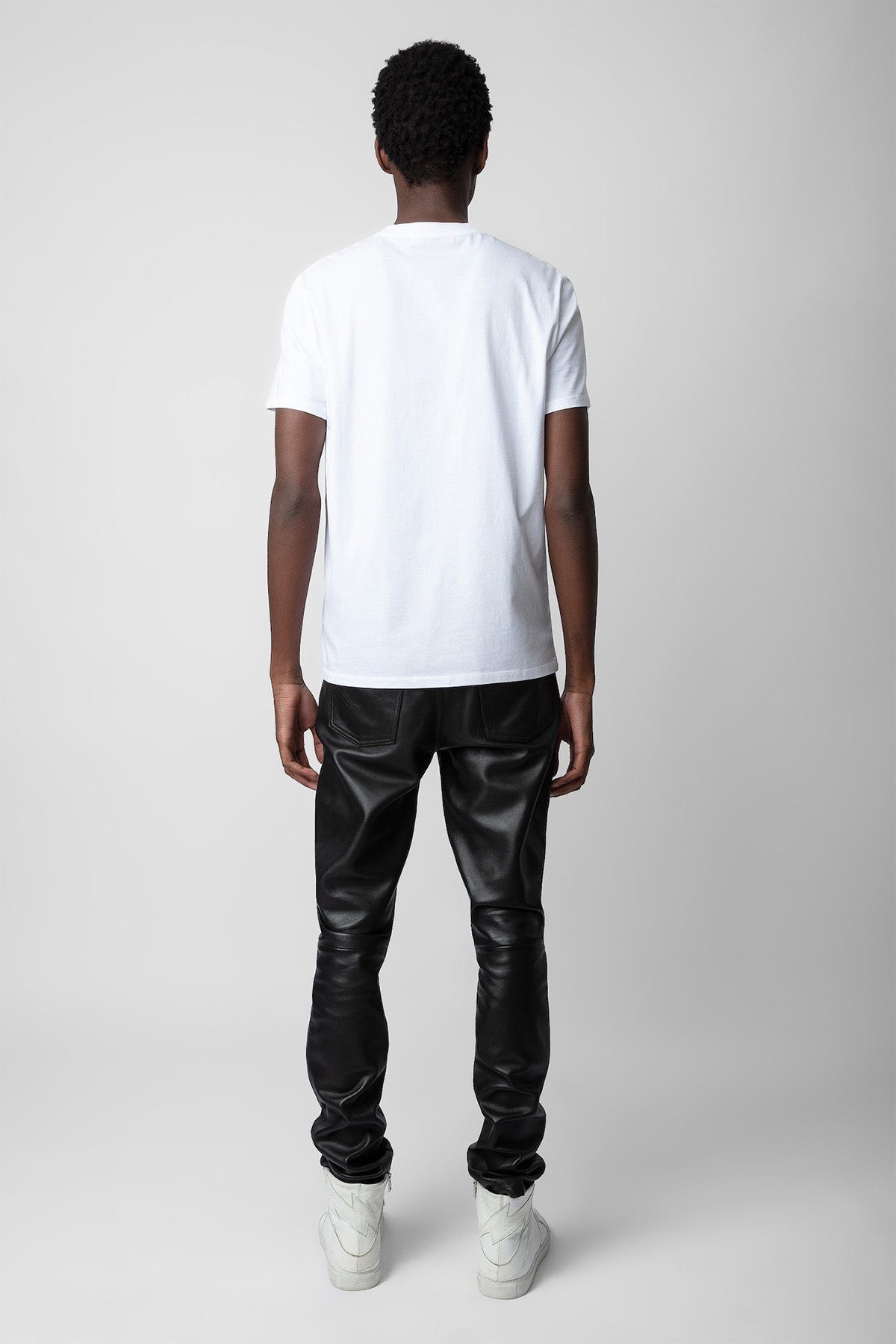 Zadig & Voltaire Yuvarlak Yaka Logolu T-shirt-Libas Trendy Fashion Store