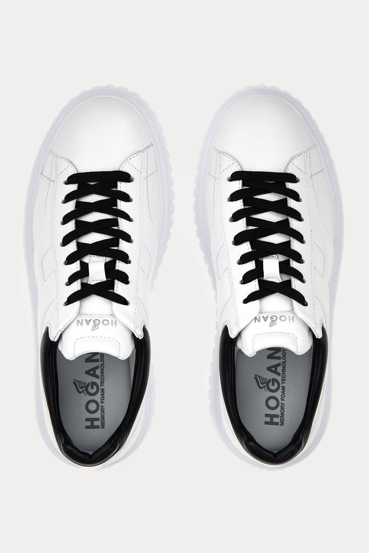 Hogan H-Stripes Deri Sneaker Ayakkabı-Libas Trendy Fashion Store