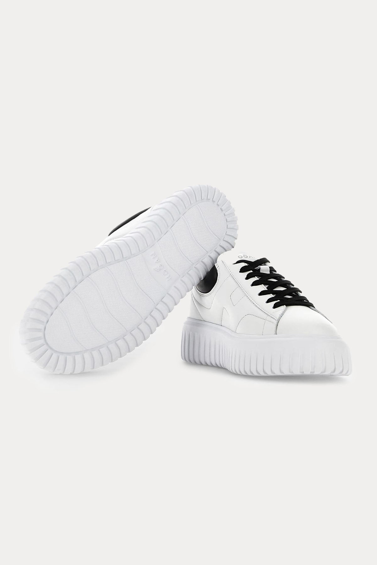 Hogan H-Stripes Deri Sneaker Ayakkabı-Libas Trendy Fashion Store
