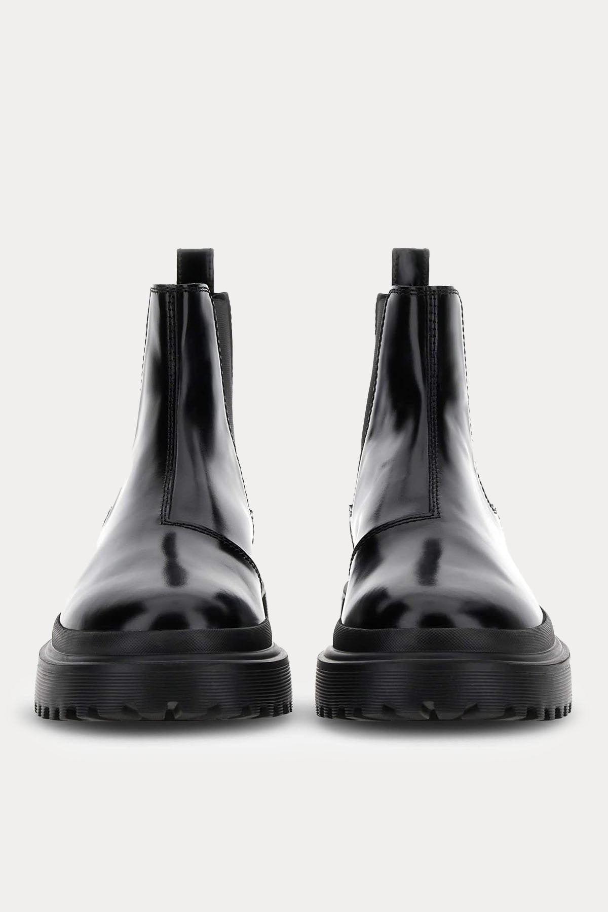 Hogan H619 Lastik Bantlı Deri Bot-Libas Trendy Fashion Store