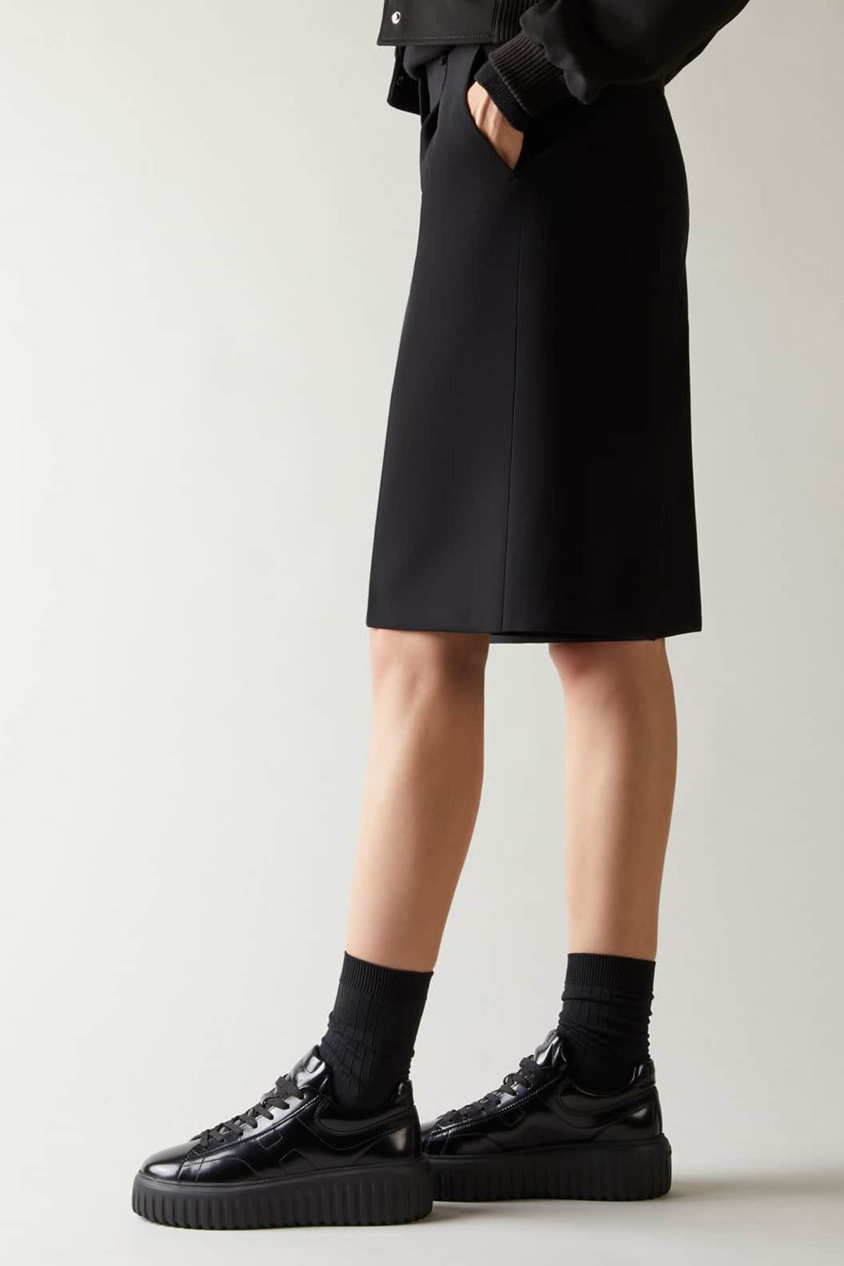 Hogan H-Stripes Deri Sneaker Ayakkabı-Libas Trendy Fashion Store