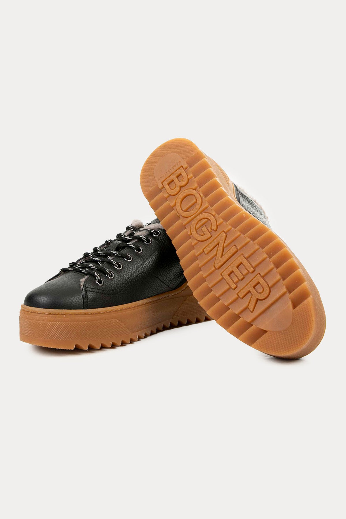 Bogner Bucharest İçi Kürklü Deri Sneaker Ayakkabı-Libas Trendy Fashion Store
