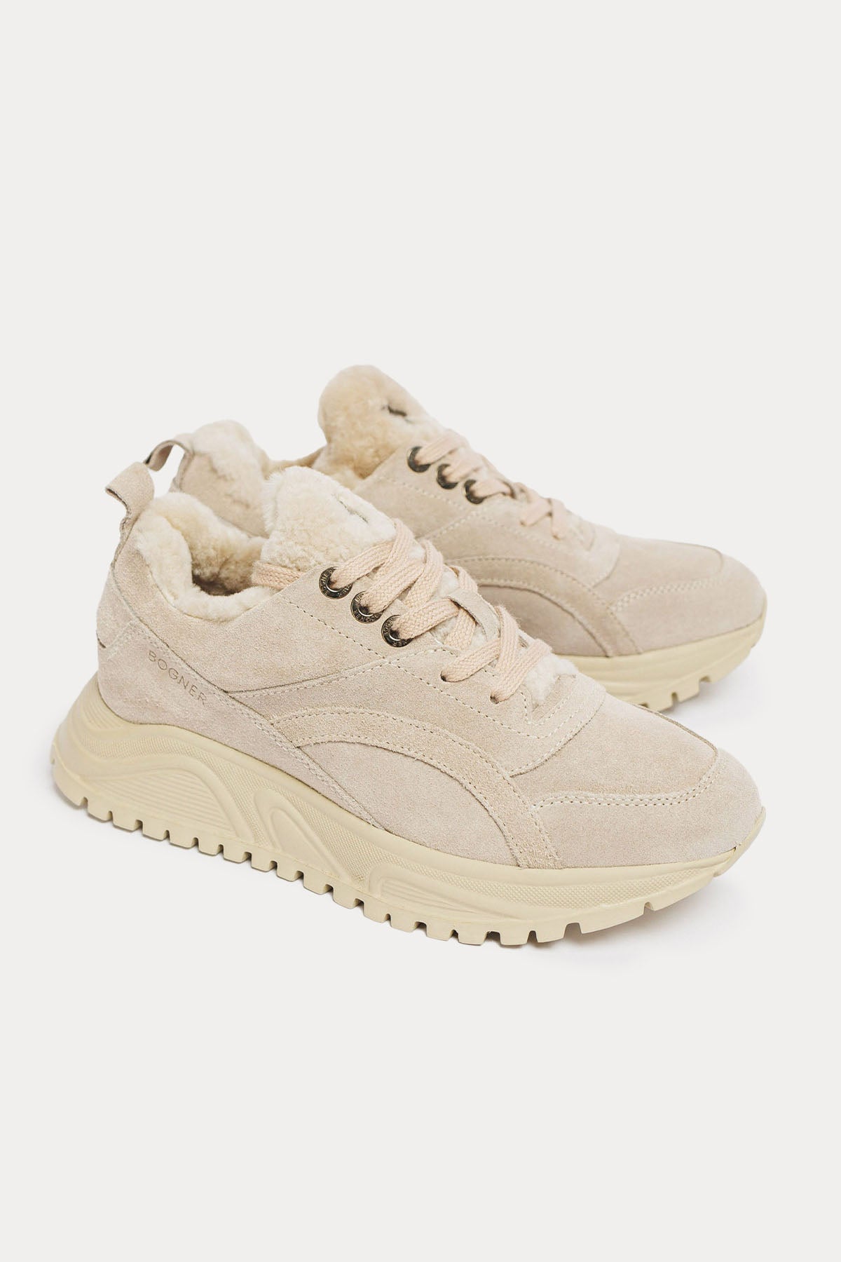 Bogner New Malaga İçi Kürklü Süet Sneaker Ayakkabı-Libas Trendy Fashion Store