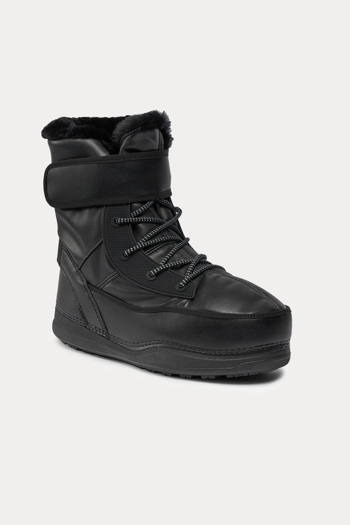 Bogner Laax İçi Kürklü Deri Kar Botu-Libas Trendy Fashion Store