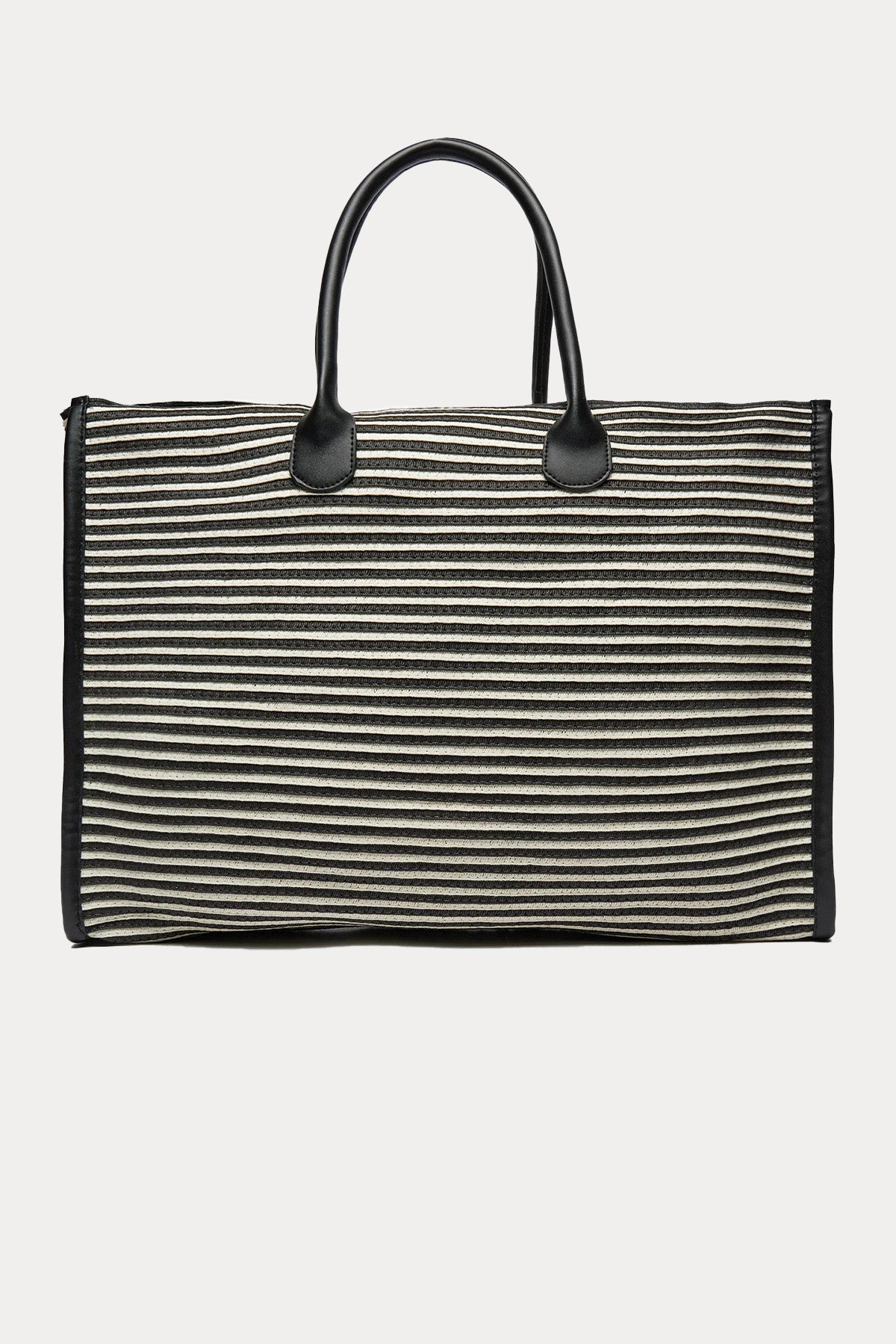 Liu Jo Logolu Hasır Örgü Shopping Bag Çanta-Çanta-Libas