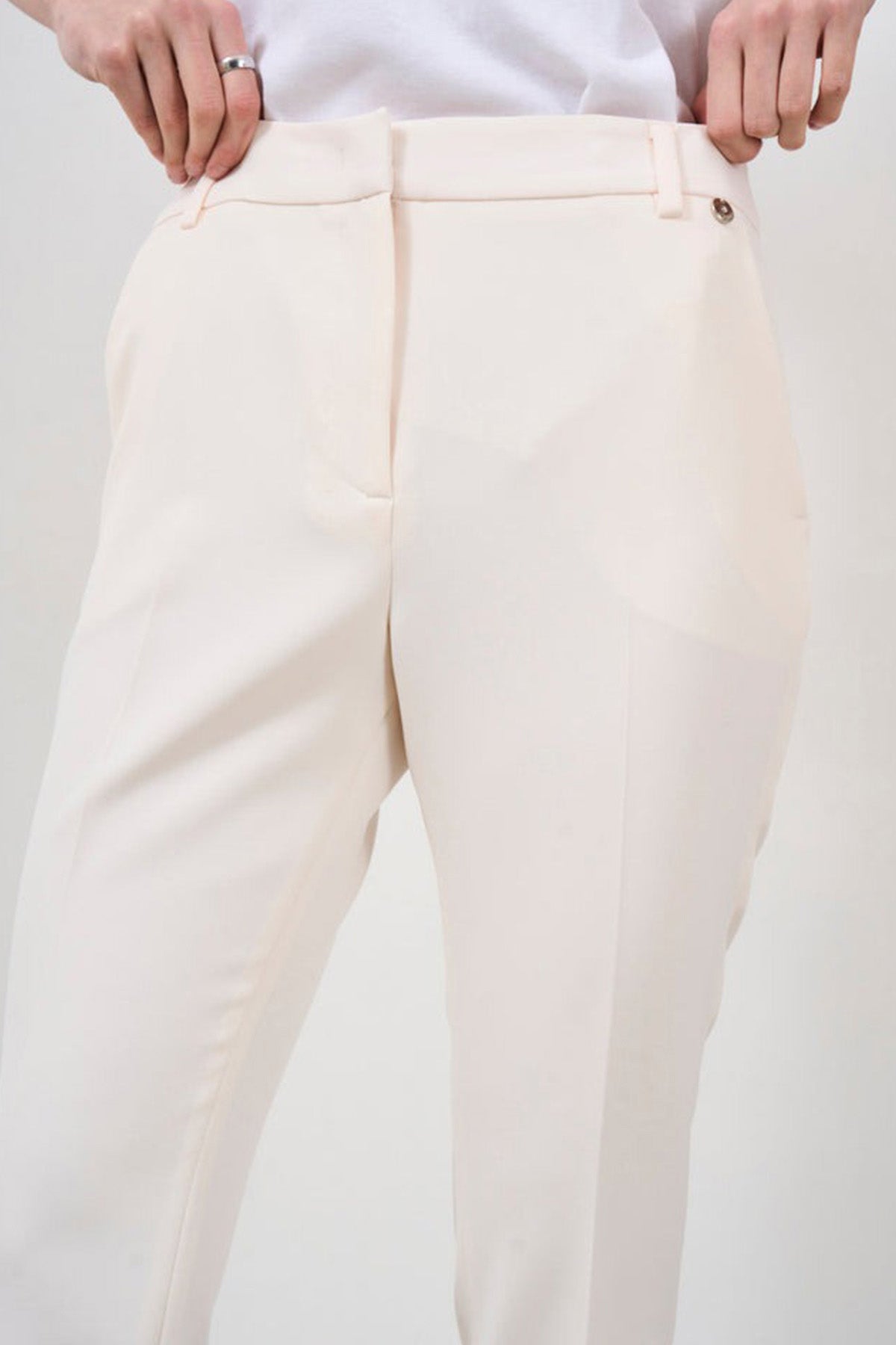 Liu Jo Slim Fit Yandan Cepli Streç Pantolon