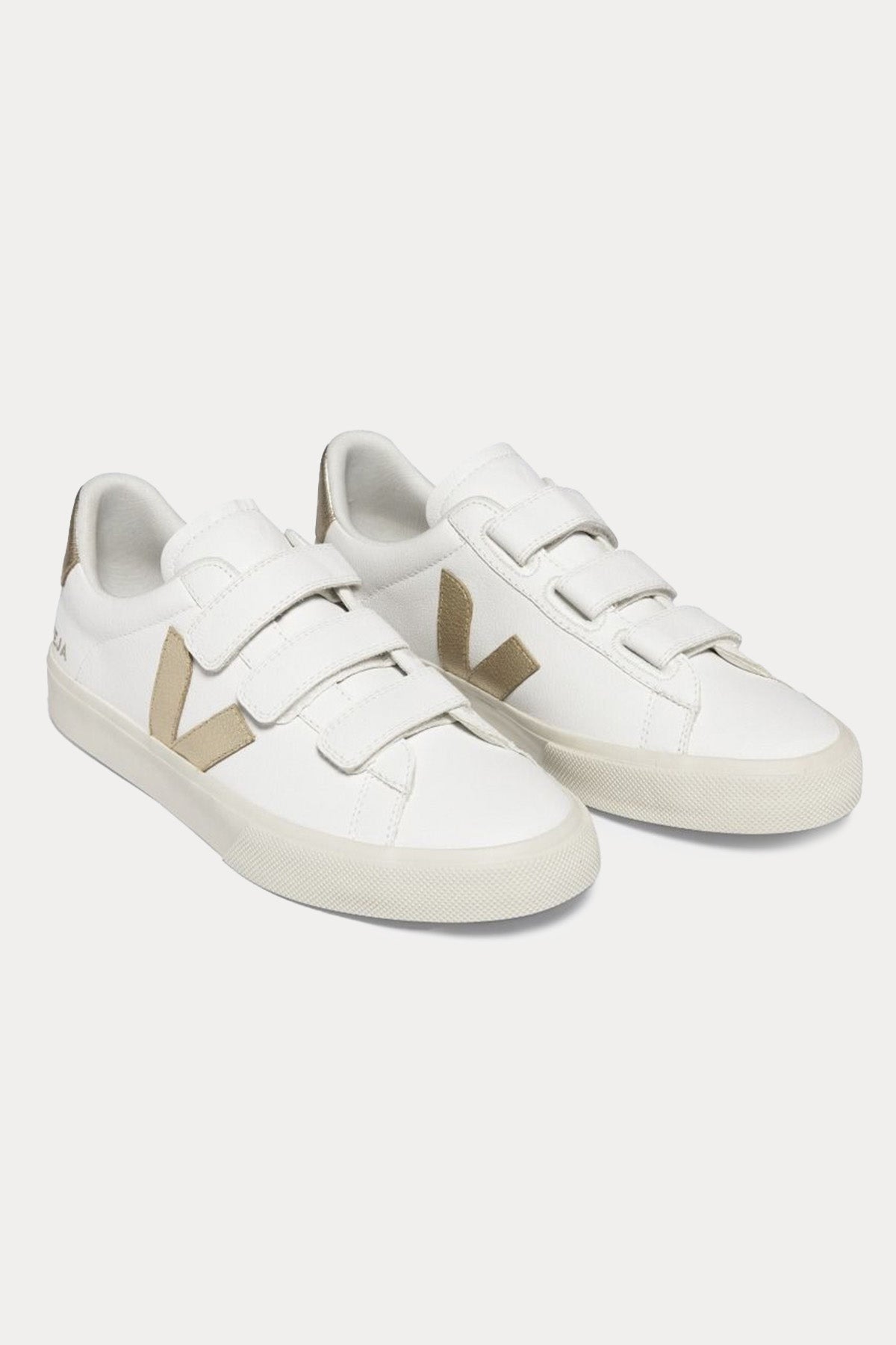 Veja Cırt Cırt Bantlı Deri Sneaker Ayakkabı