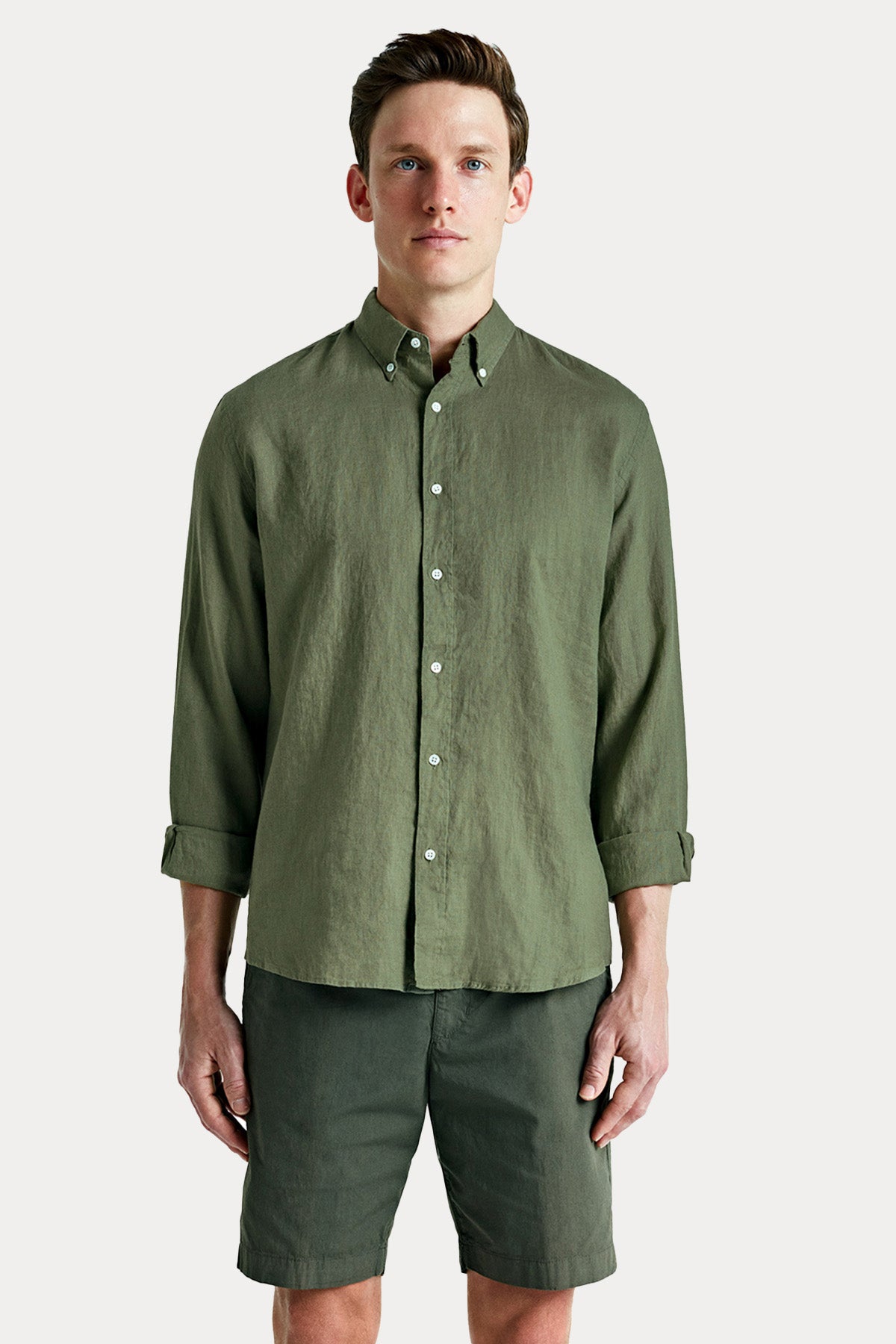 Bluemint Martin Comfort Fit Keten Gömlek