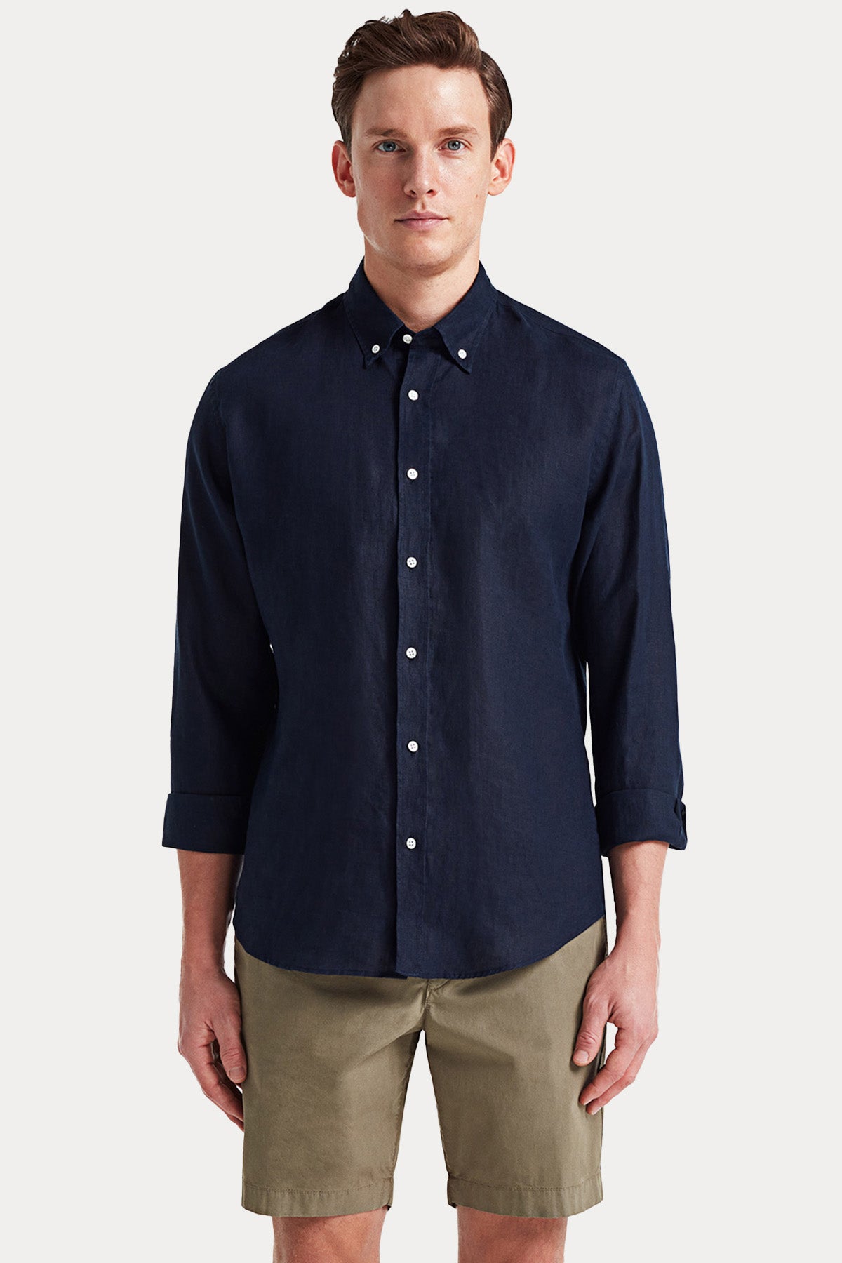 Bluemint Martin Comfort Fit Keten Gömlek