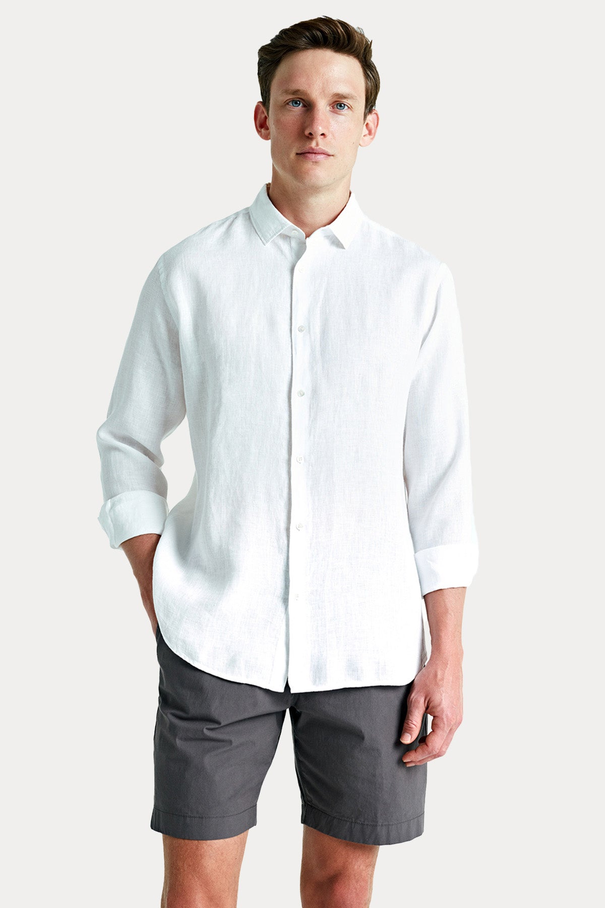 Bluemint Luca Comfort Fit Keten Gömlek