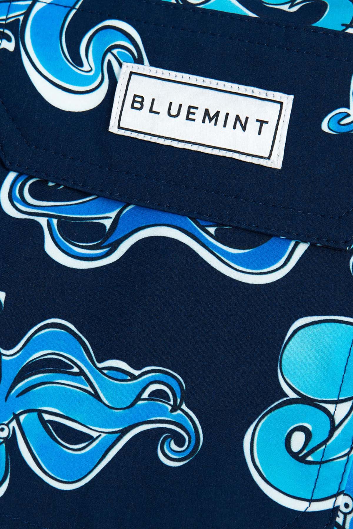 Bluemint Arthus Boy Stretch Dancing Octopus Şort Mayo